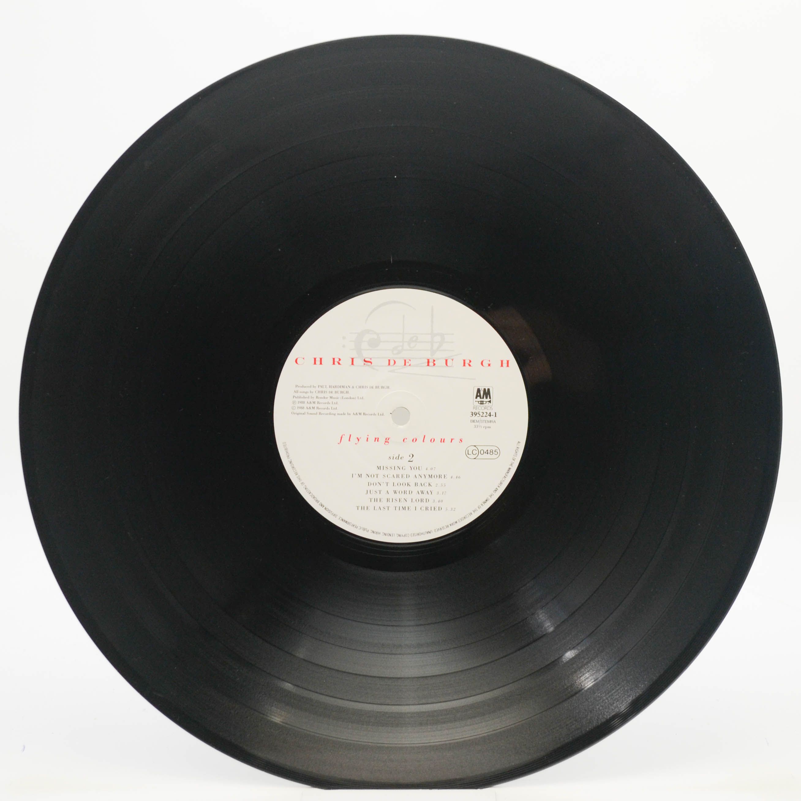 Chris de Burgh — Flying Colours, 1988