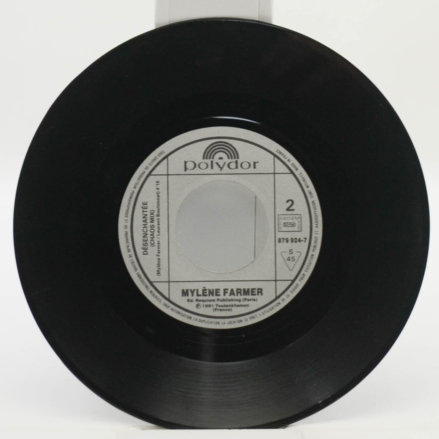 Mylene Farmer — Désenchantée (7", France), 1991