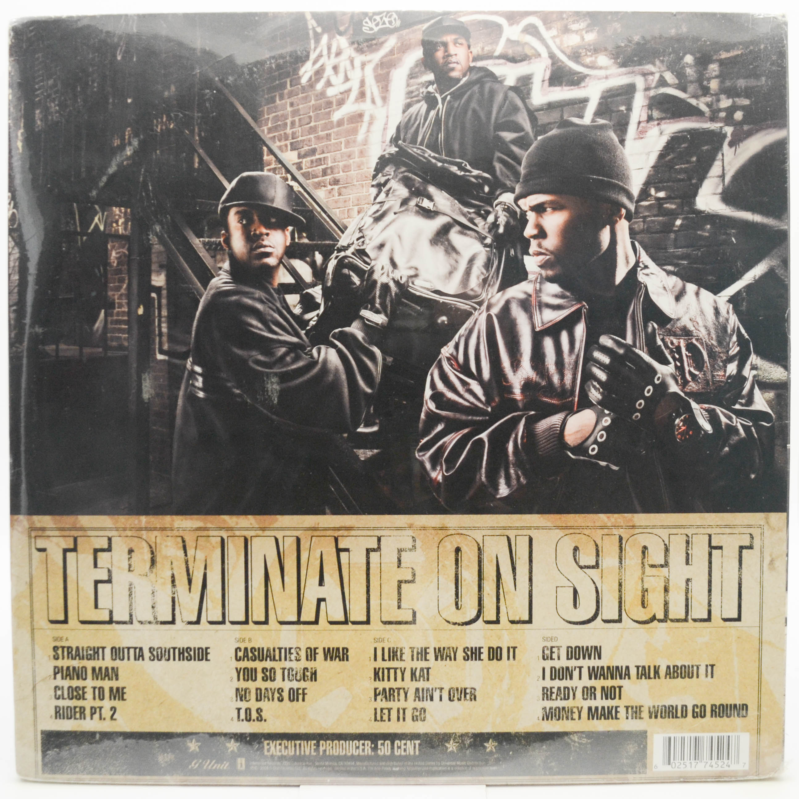 G-Unit — T.O.S.: Terminate On Sight (2LP, 1-st, USA), 2008