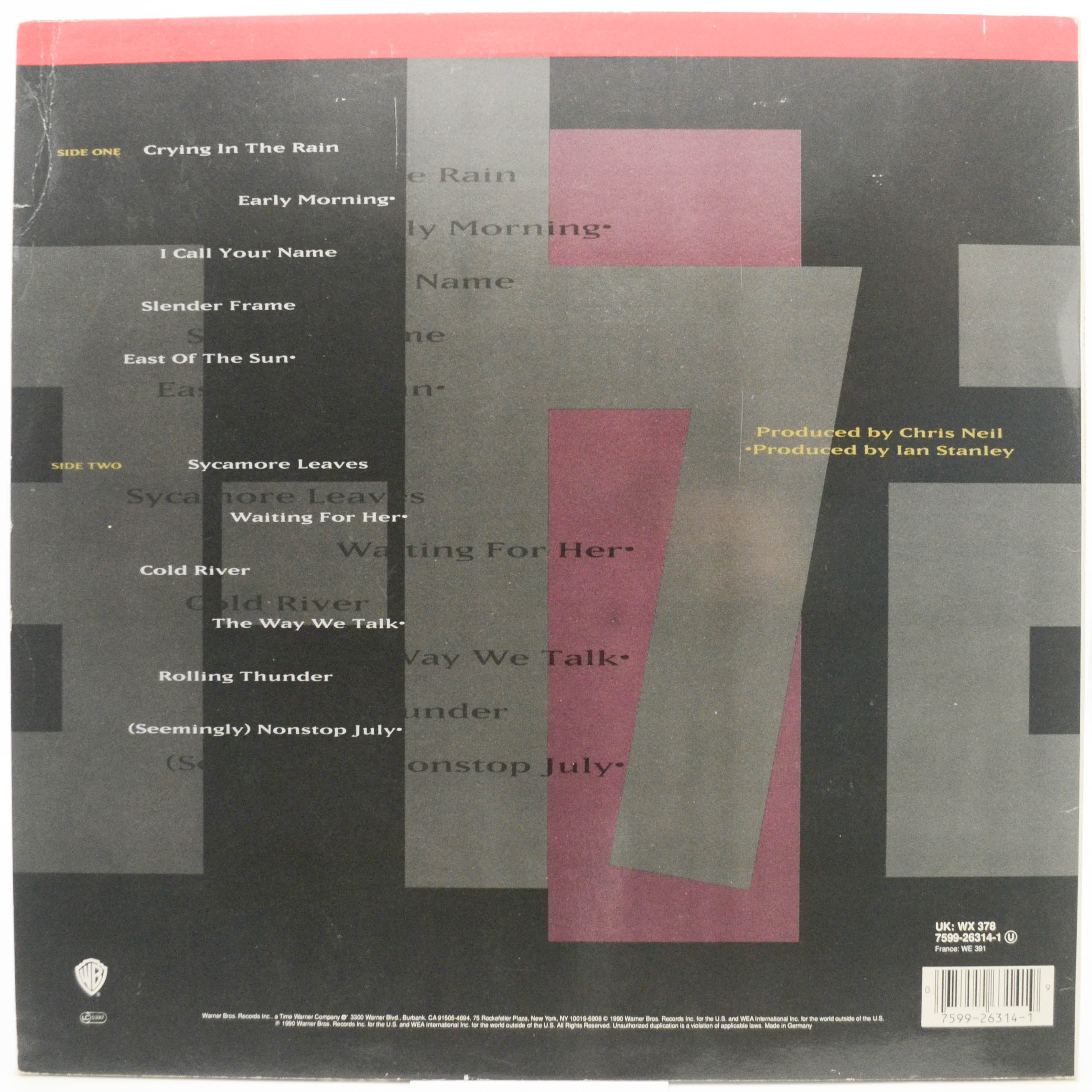 a-ha — East Of The Sun, West Of The Moon, 1990