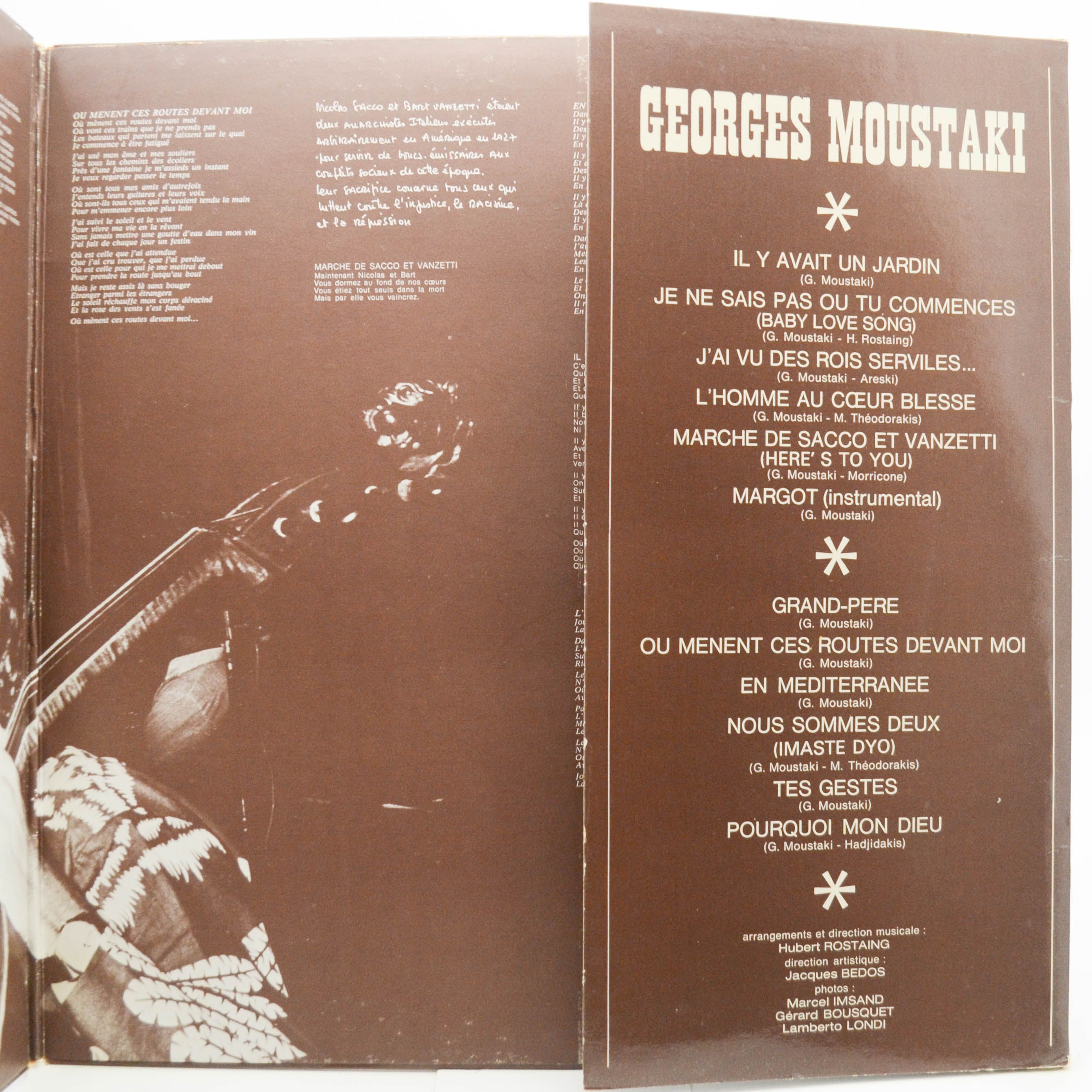 Moustaki — Georges Moustaki (France), 1971