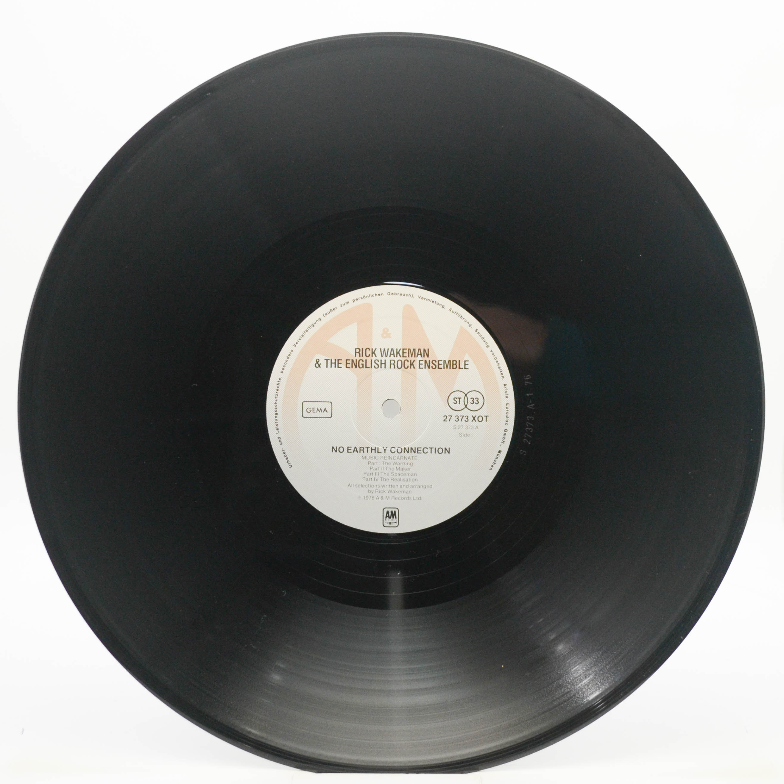 Rick Wakeman And The English Rock Ensemble — No Earthly Connection, 1976