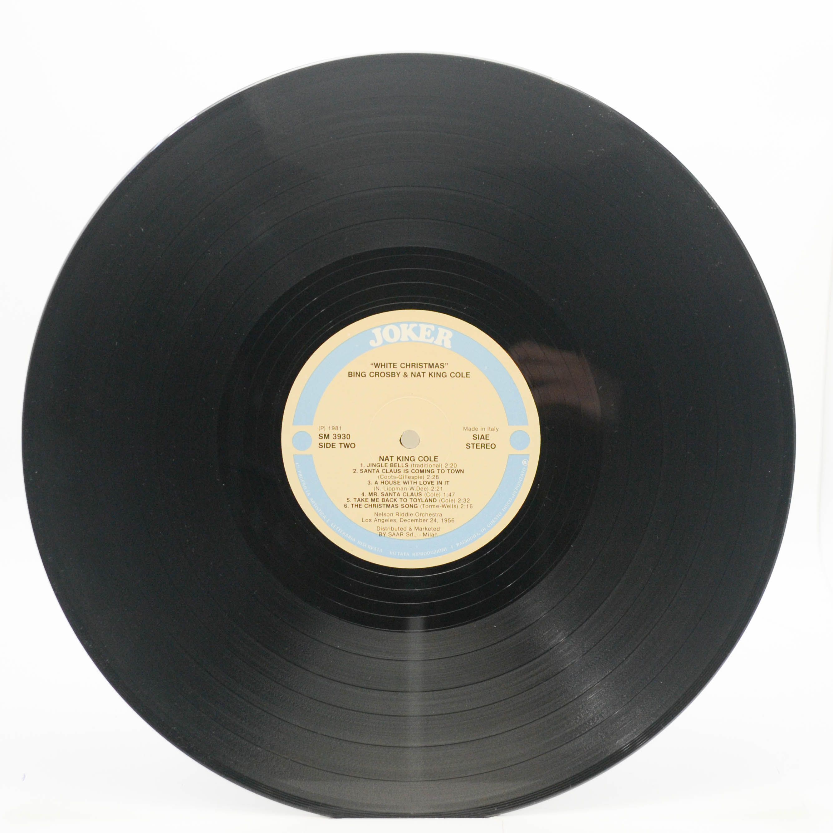 Bing Crosby & Nat King Cole — White Christmas, 1981