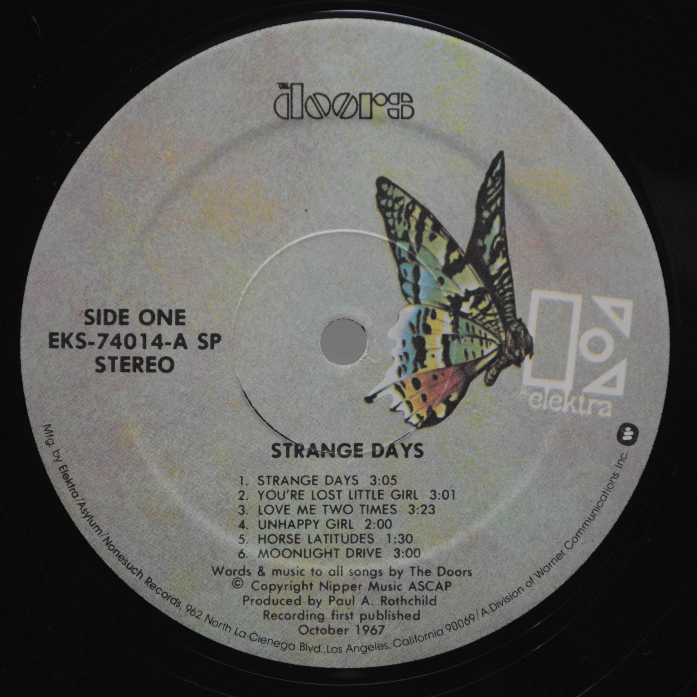 Doors — Strange Days (USA), 1967