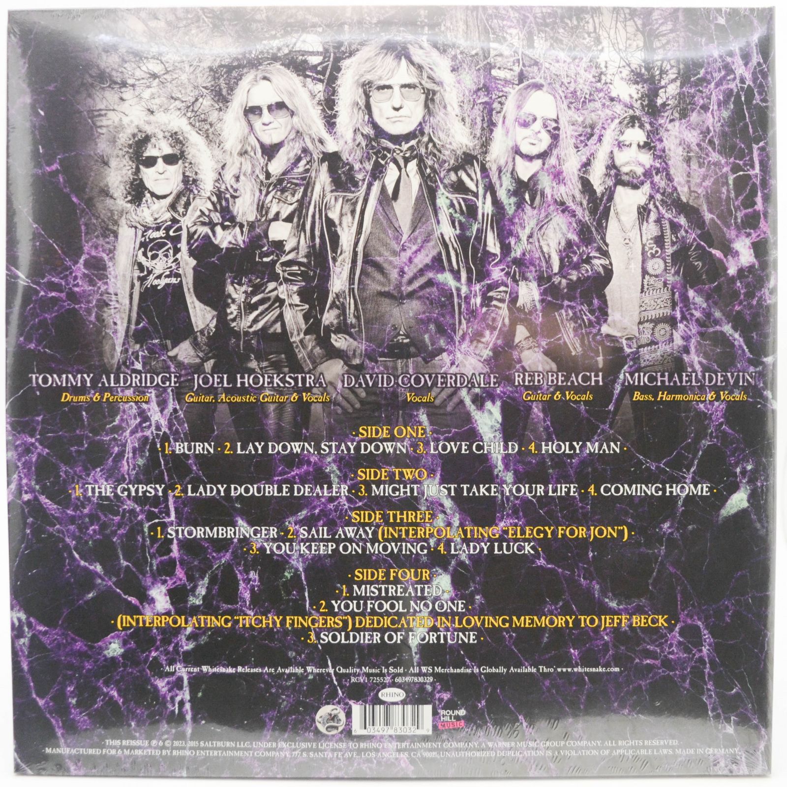 Whitesnake — The Purple Album : Special Gold Edition (2LP), 2015