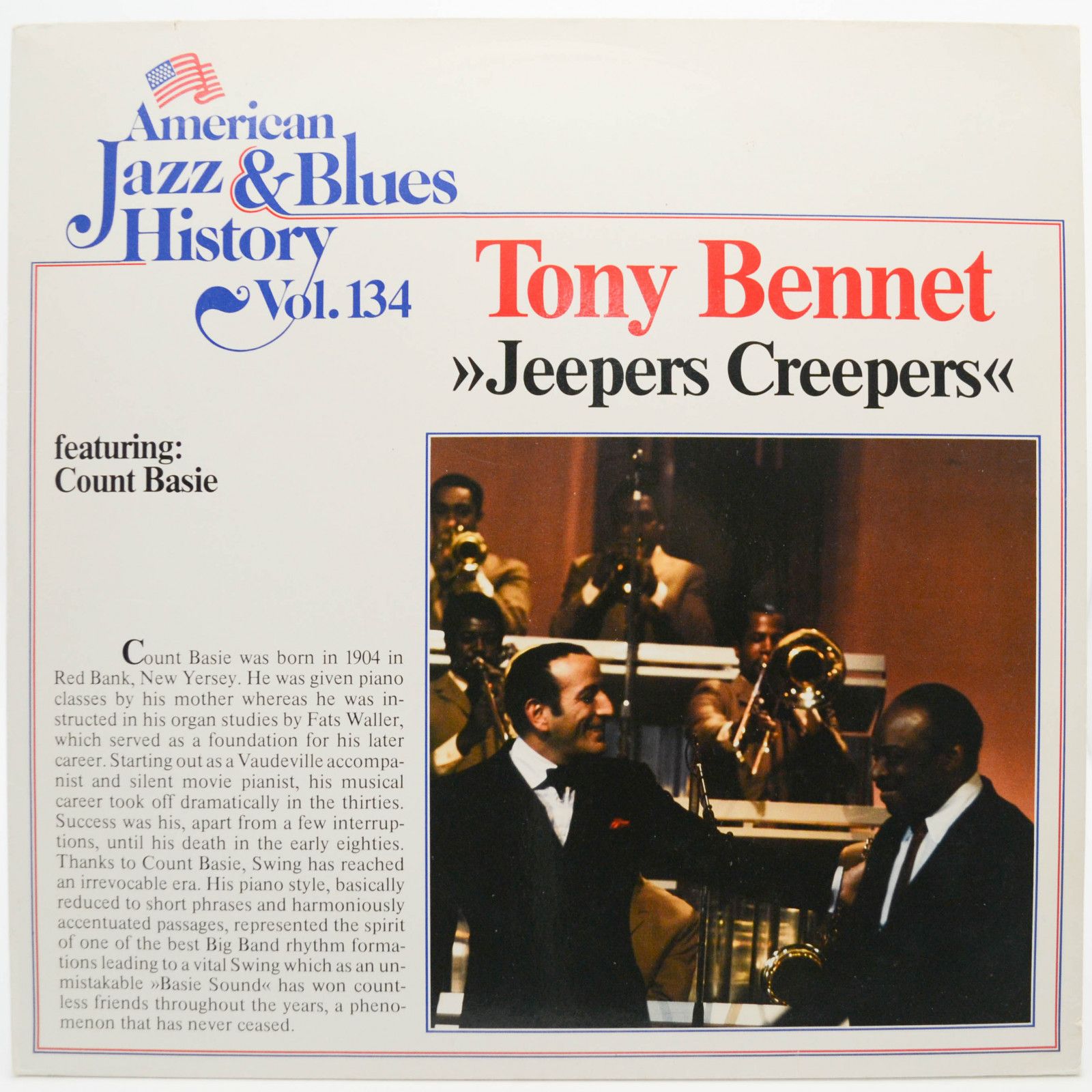 Tony Bennet featuring: Count Basie — "Jeepers Creepers", 1984