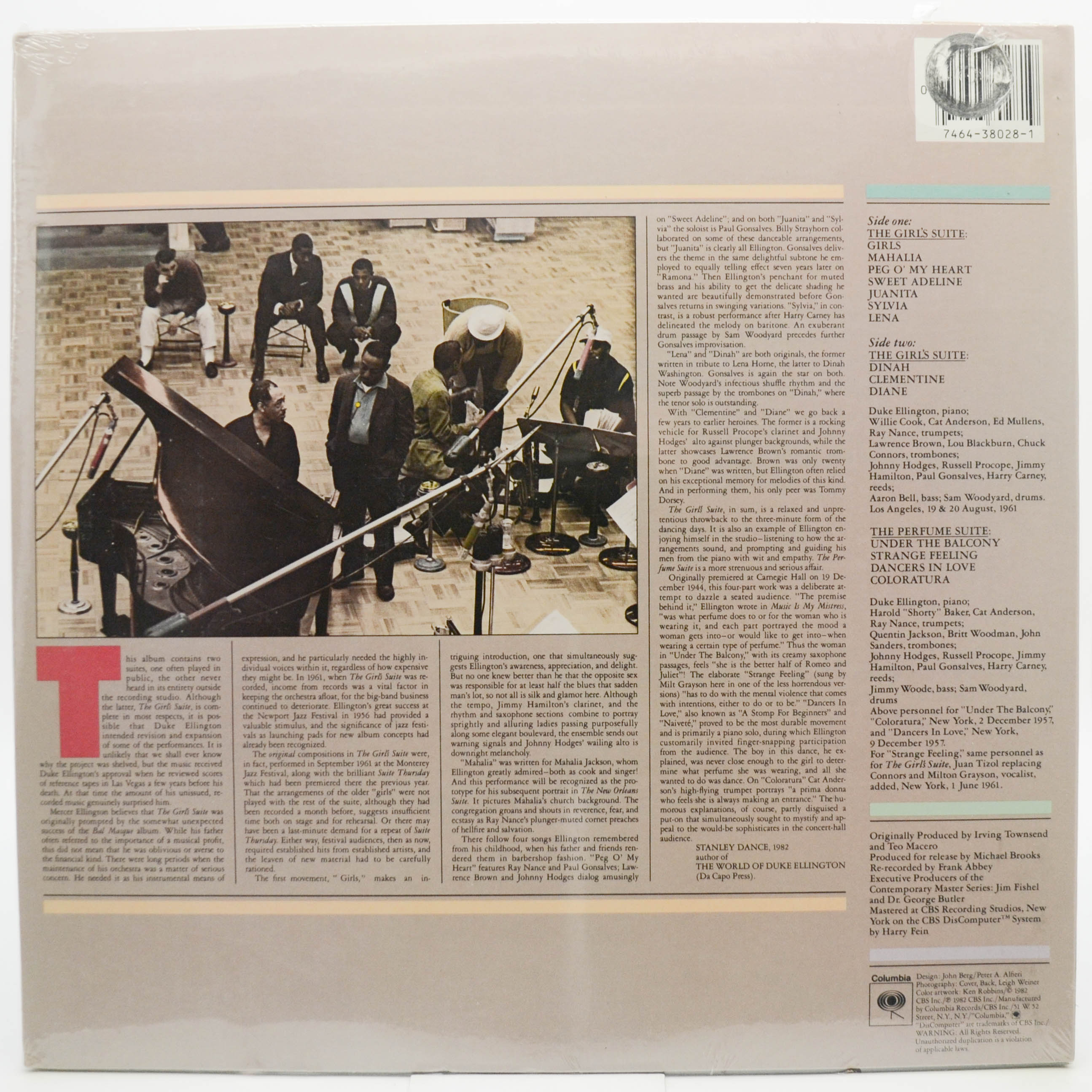 Duke Ellington — The Girl's Suite And The Perfume Suite (USA), 1982