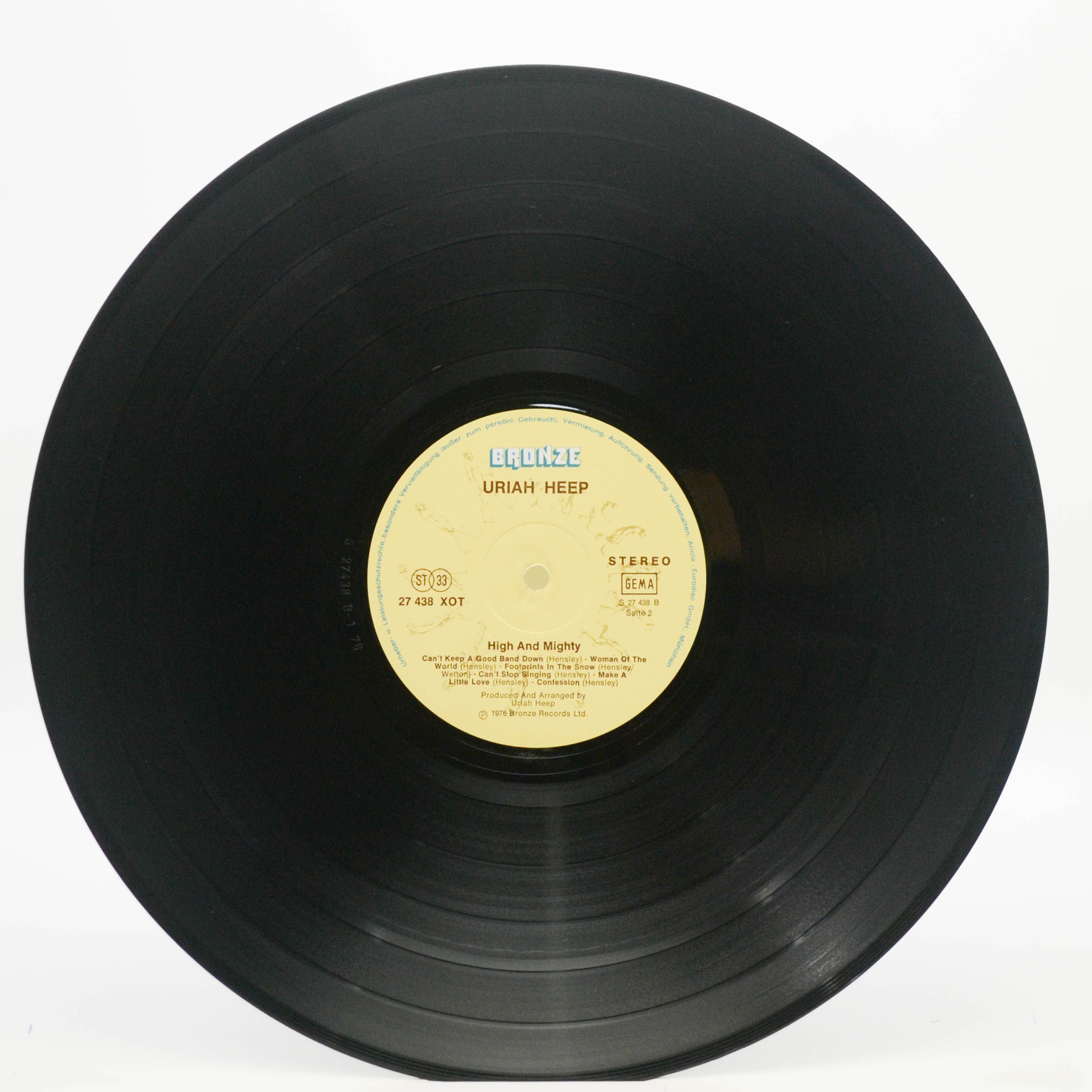 Uriah Heep — High And Mighty, 1976