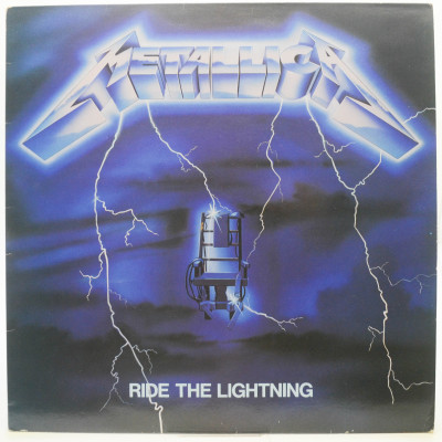 Виниловая пластинка Ride The Lightning (UK), 1984