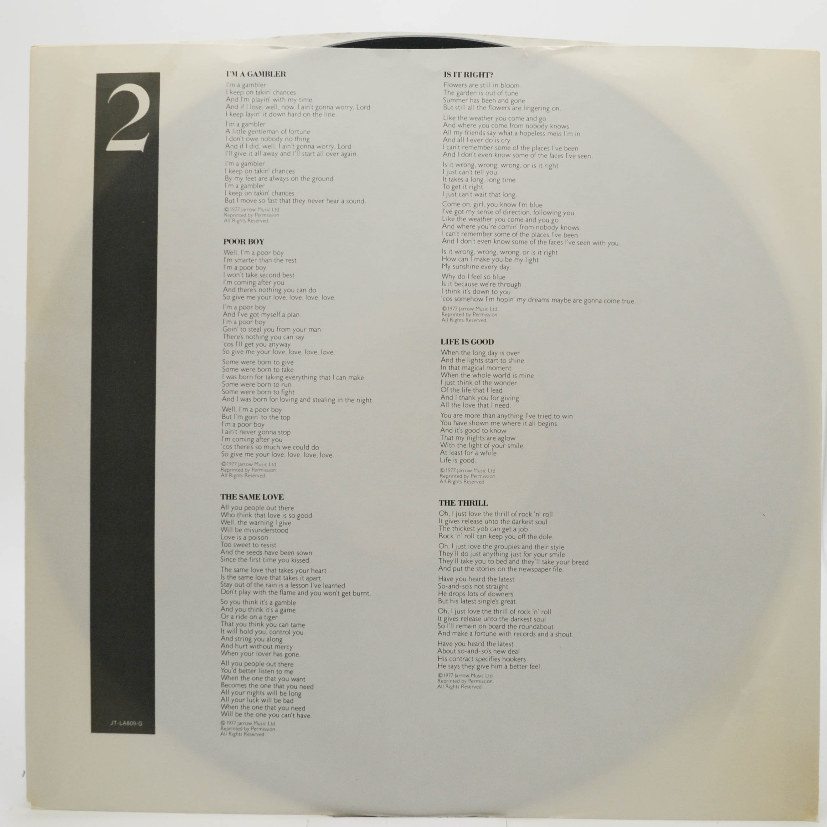 Alan Price — Alan Price, 1977