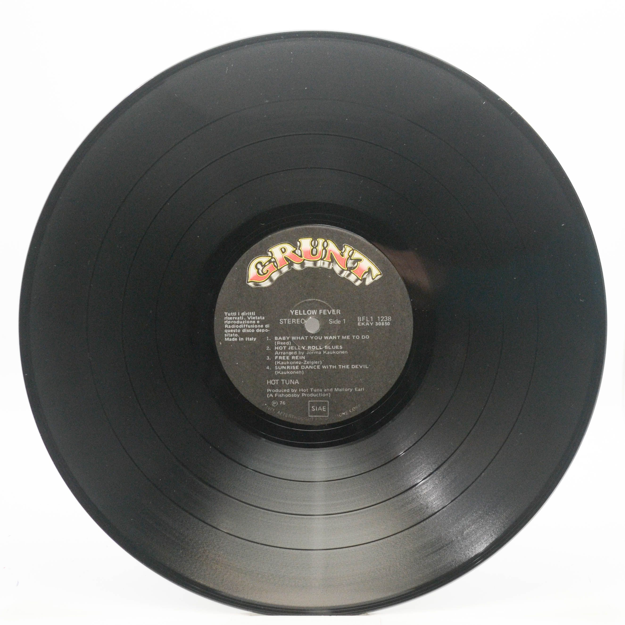 Hot Tuna — Yellow Fever, 1976