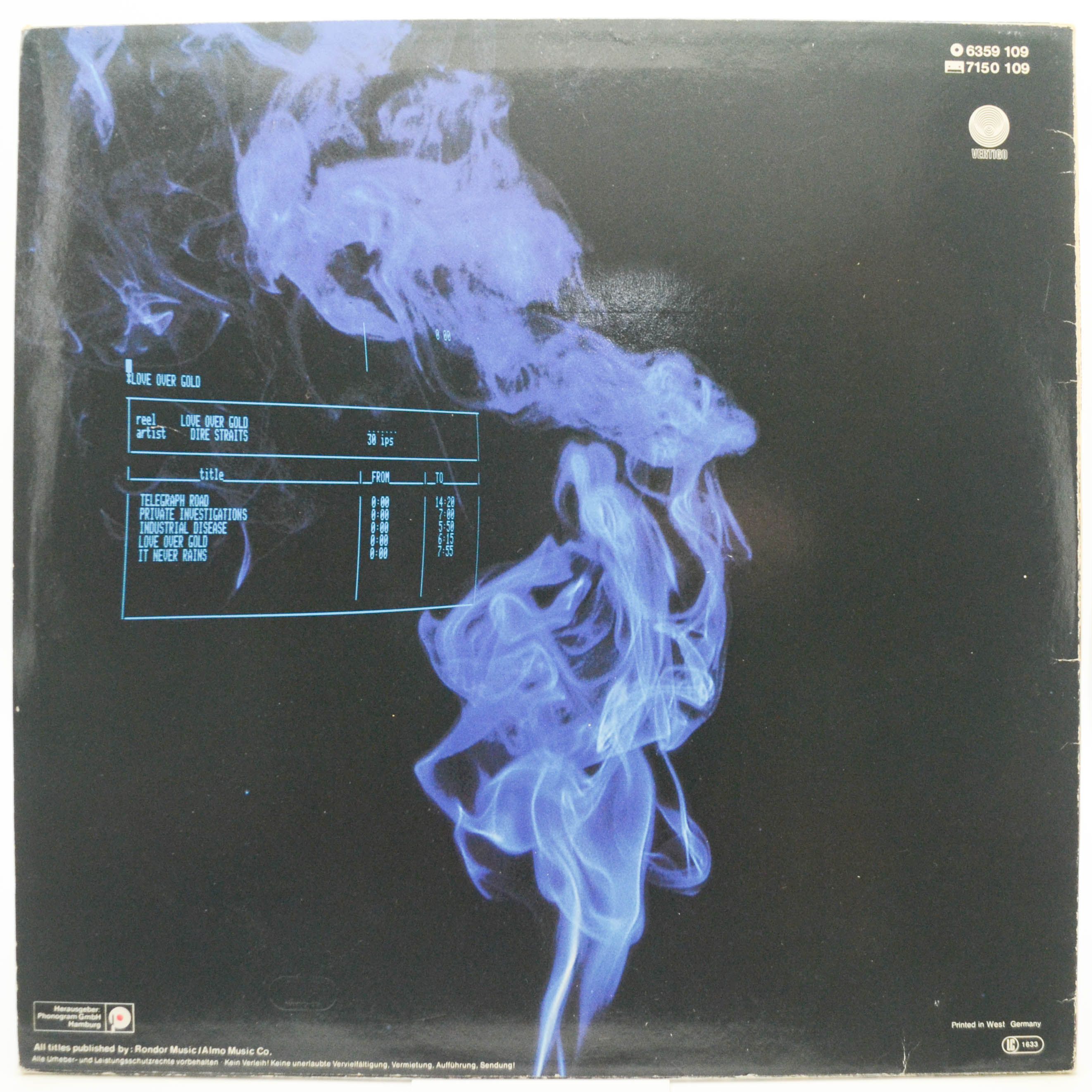 Dire Straits — Love Over Gold, 1982