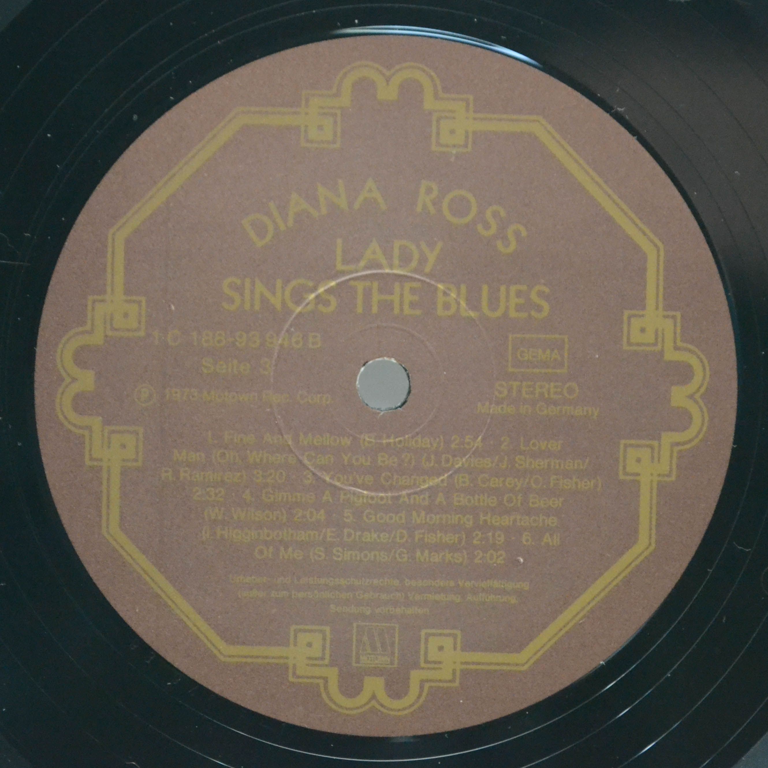 Виниловая пластинка Diana Ross — Lady Sings The Blues (Original Motion Picture Soundtrack) (2LP), 1972