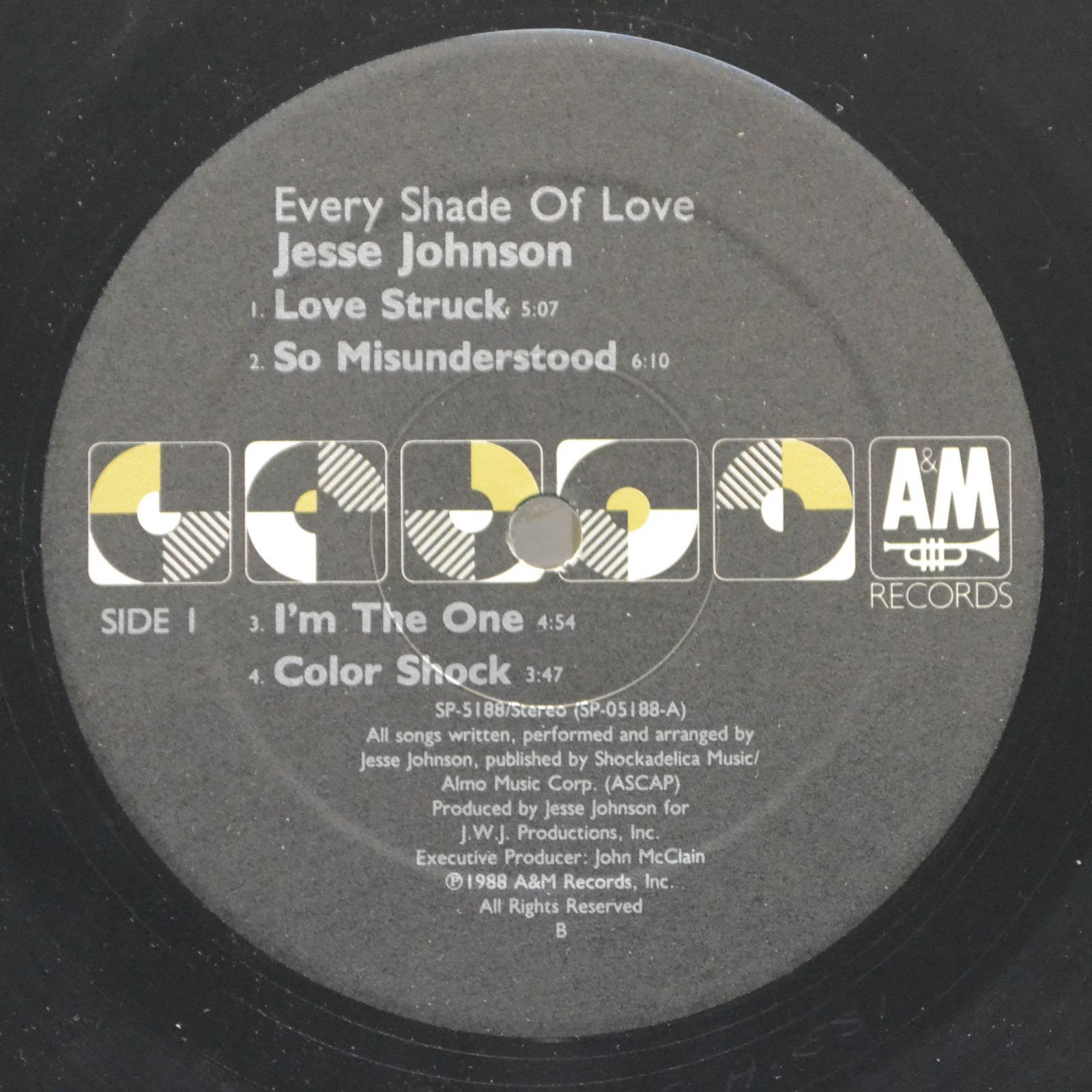 Jesse Johnson — Every Shade Of Love, 1988