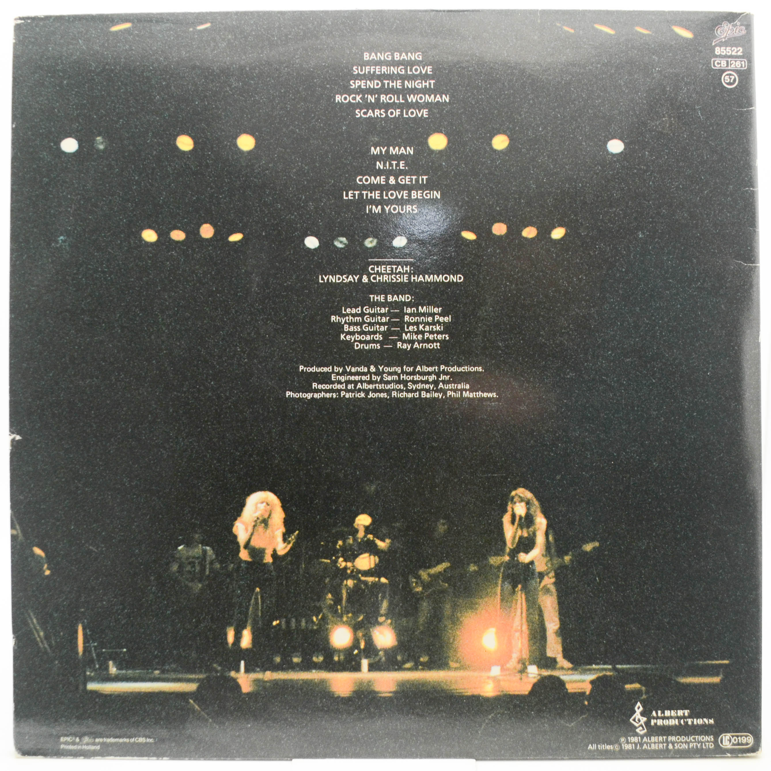 Cheetah — Rock & Roll Women, 1981