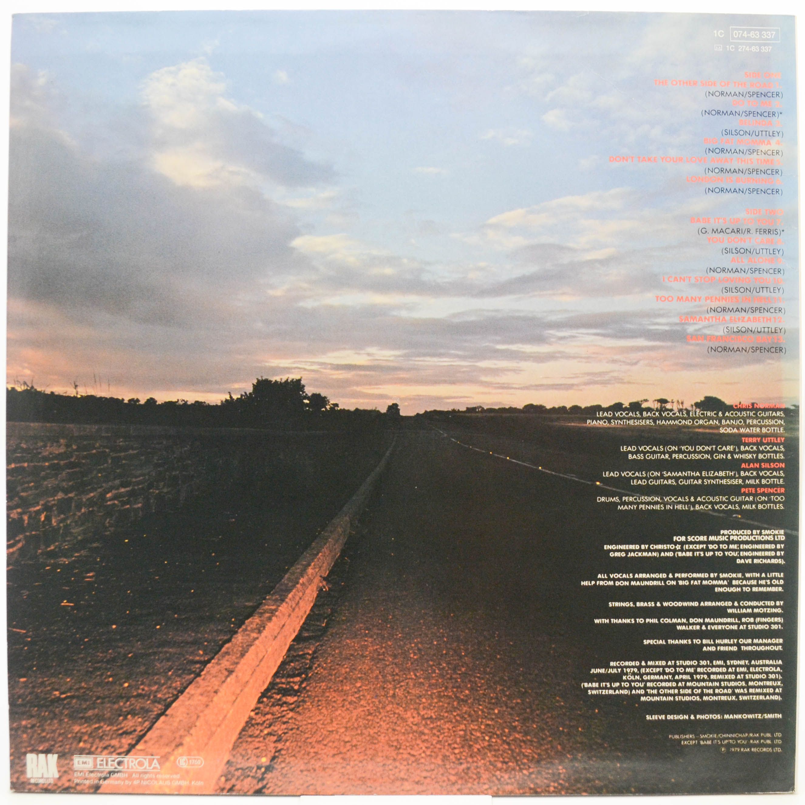Smokie — The Other Side Of The Road, 1979