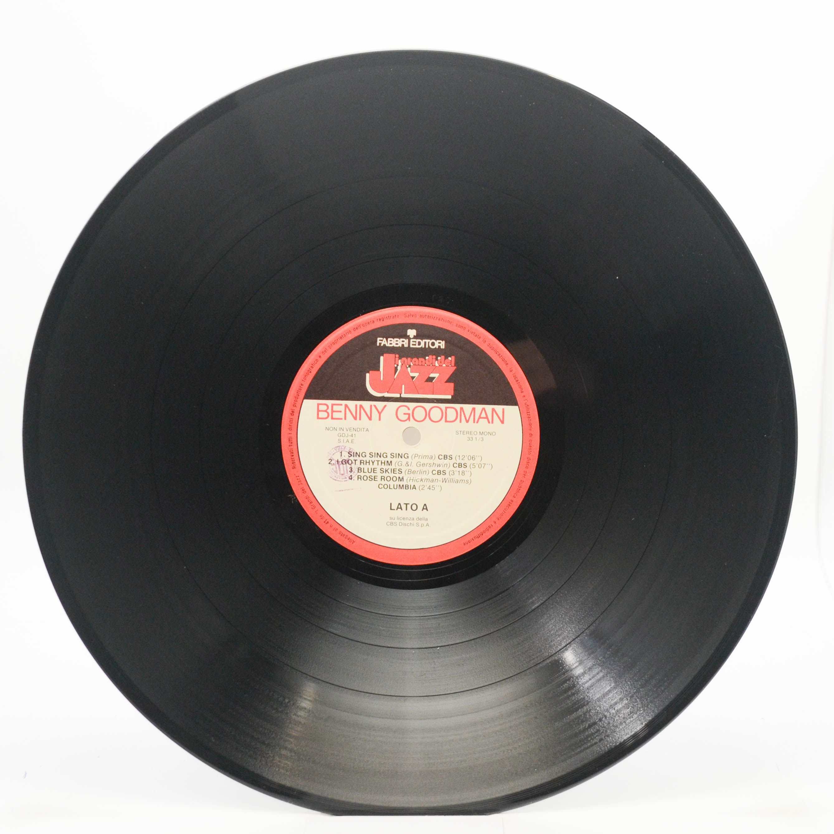 Benny Goodman — Benny Goodman (booklet ), 1980