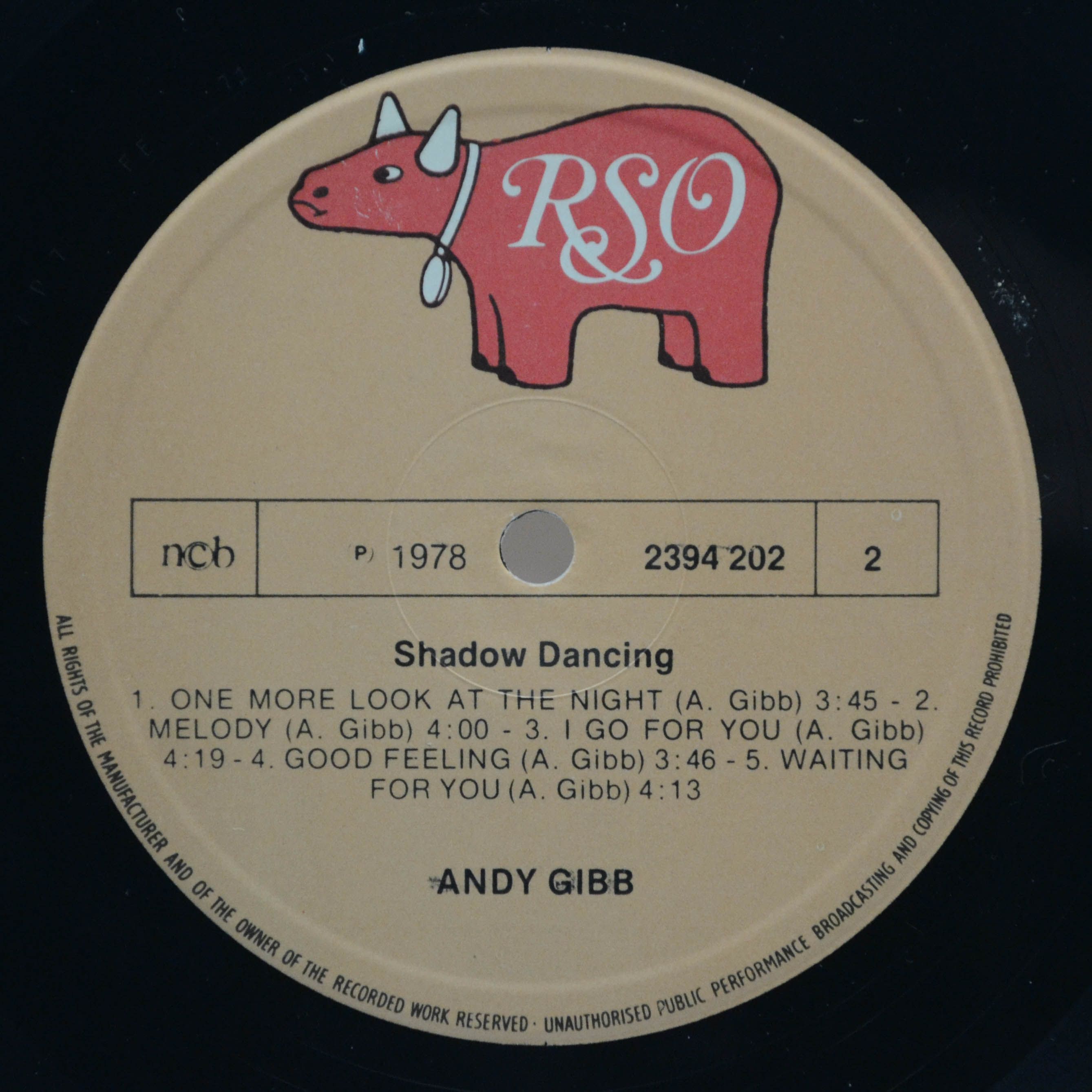Andy Gibb — Shadow Dancing, 1978