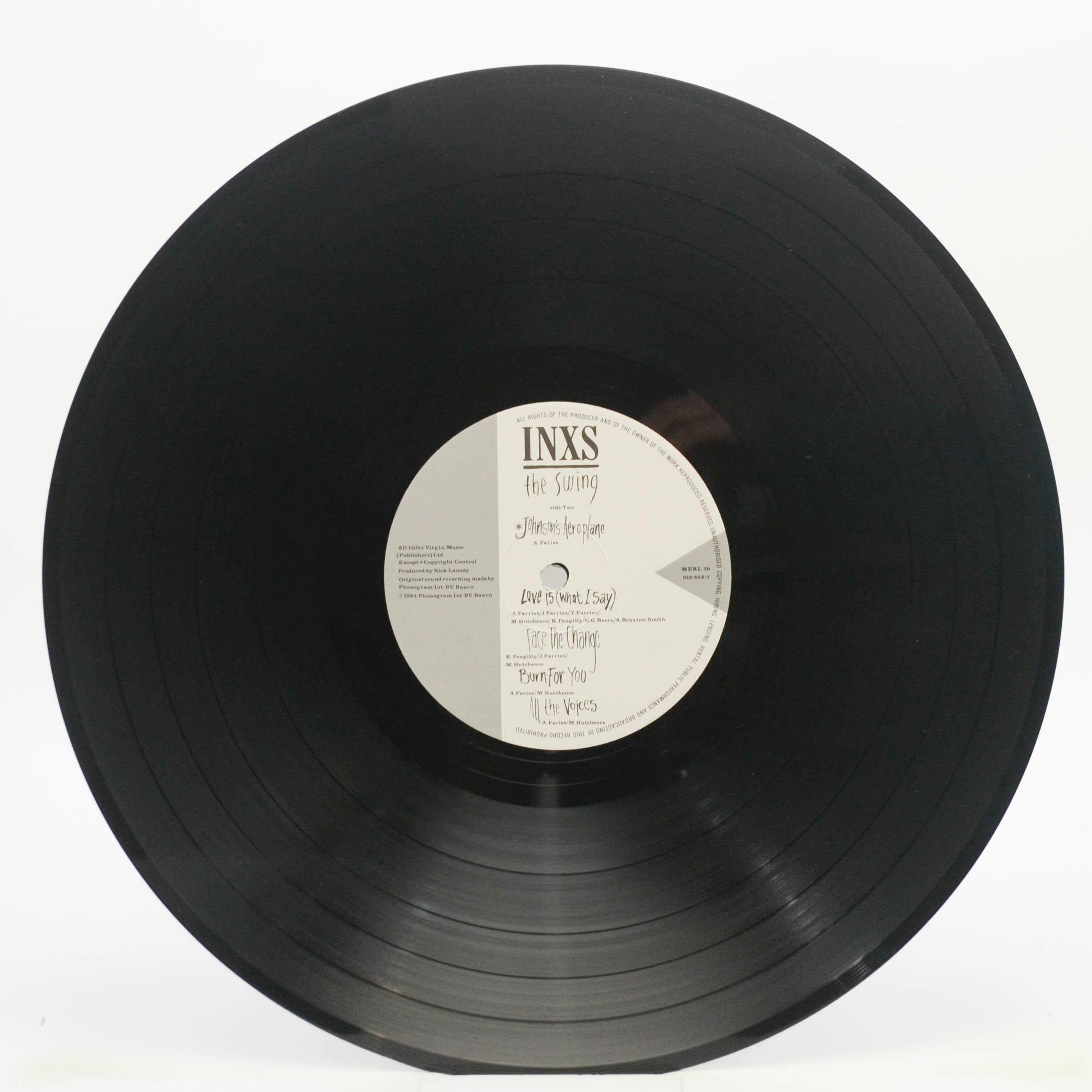 Виниловая пластинка INXS — The Swing, 1984