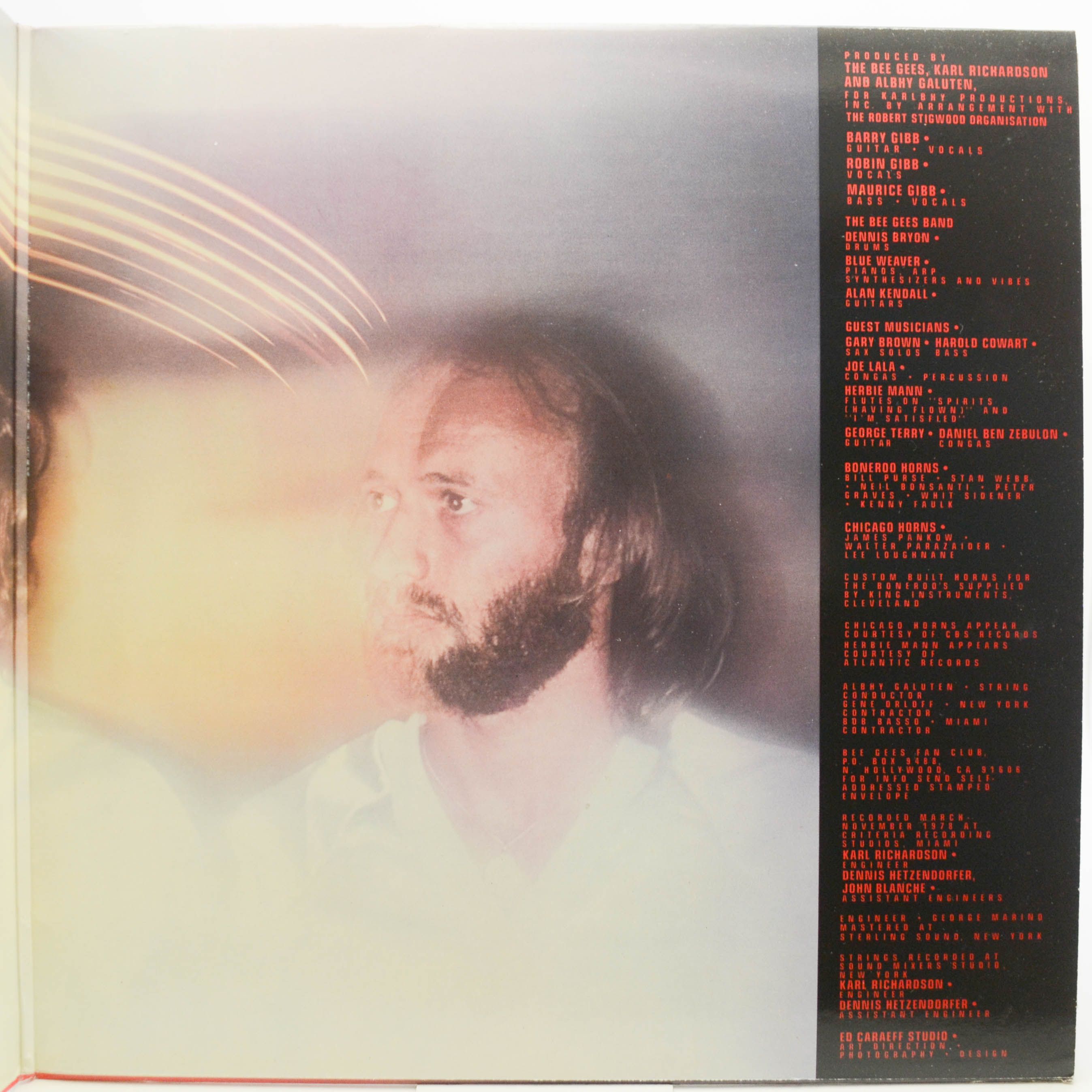 Bee Gees — Spirits Having Flown (UK), 1979