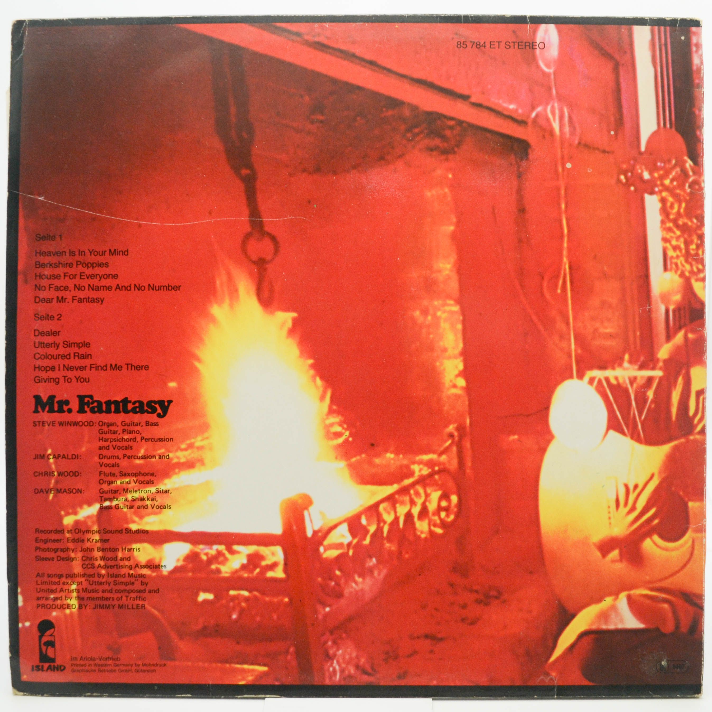 Traffic — Mr. Fantasy, 1967