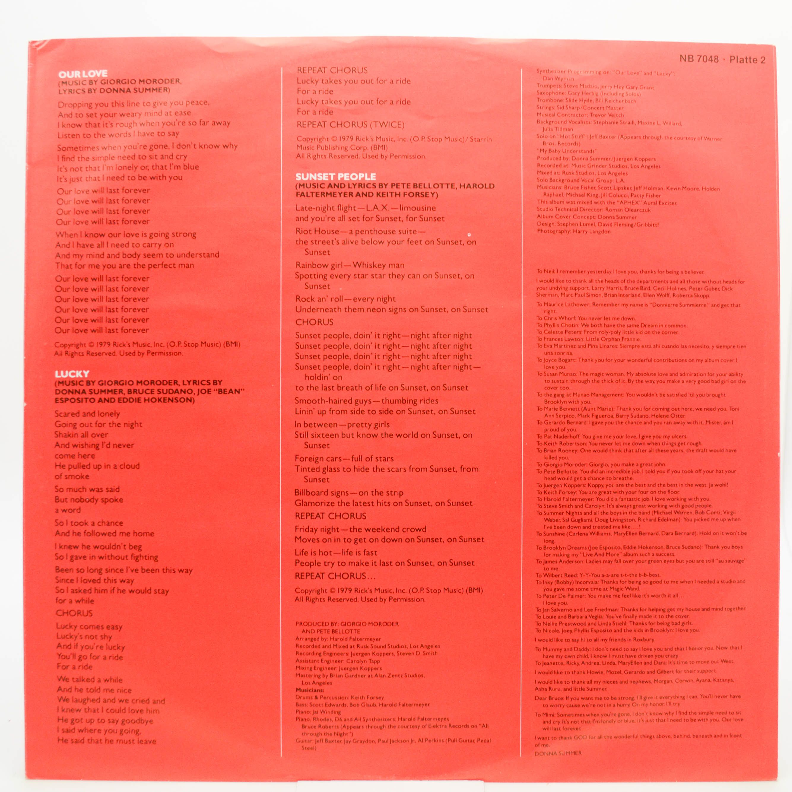 Donna Summer — Bad Girls (2LP), 1979