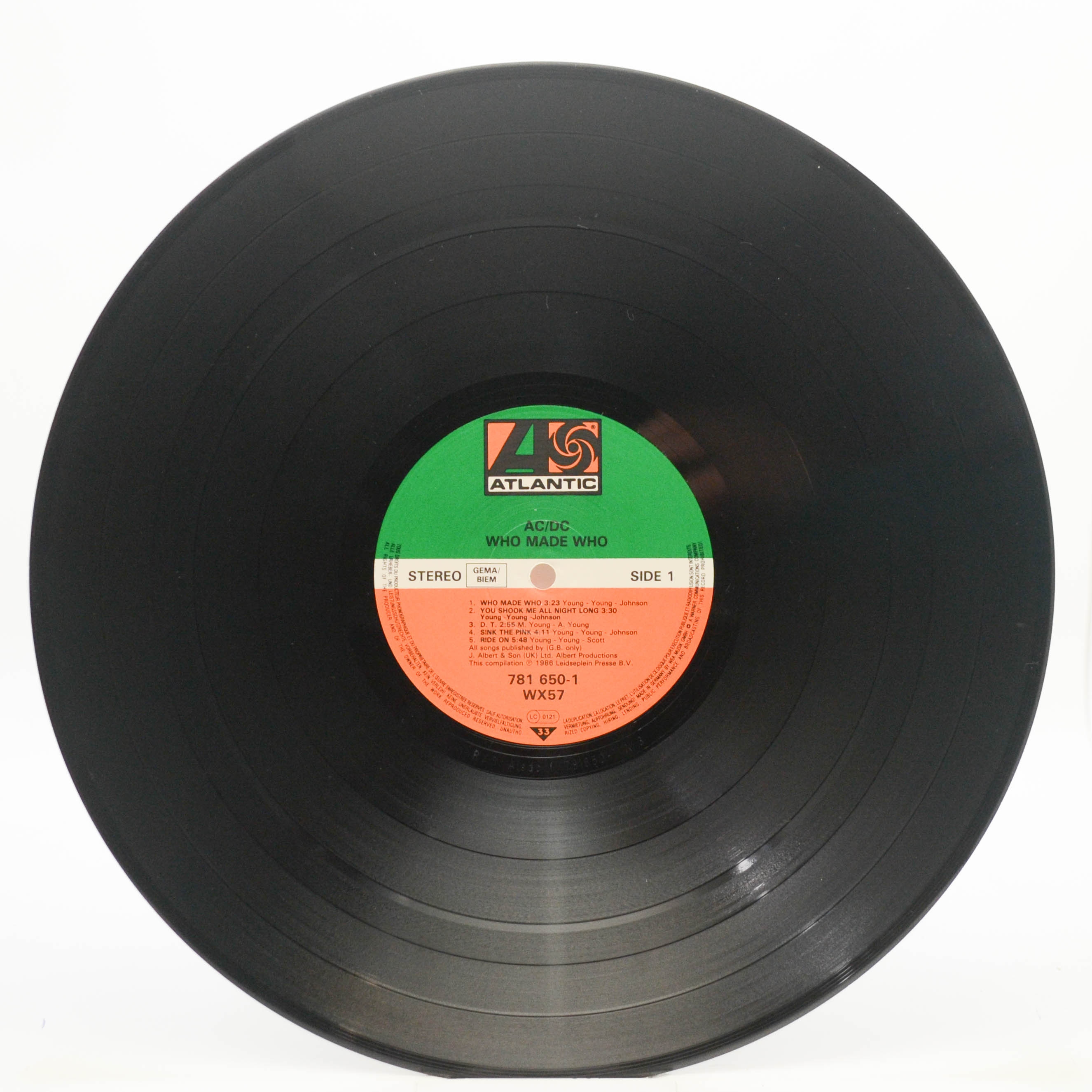 AC/DC — Who Made Who, 1986