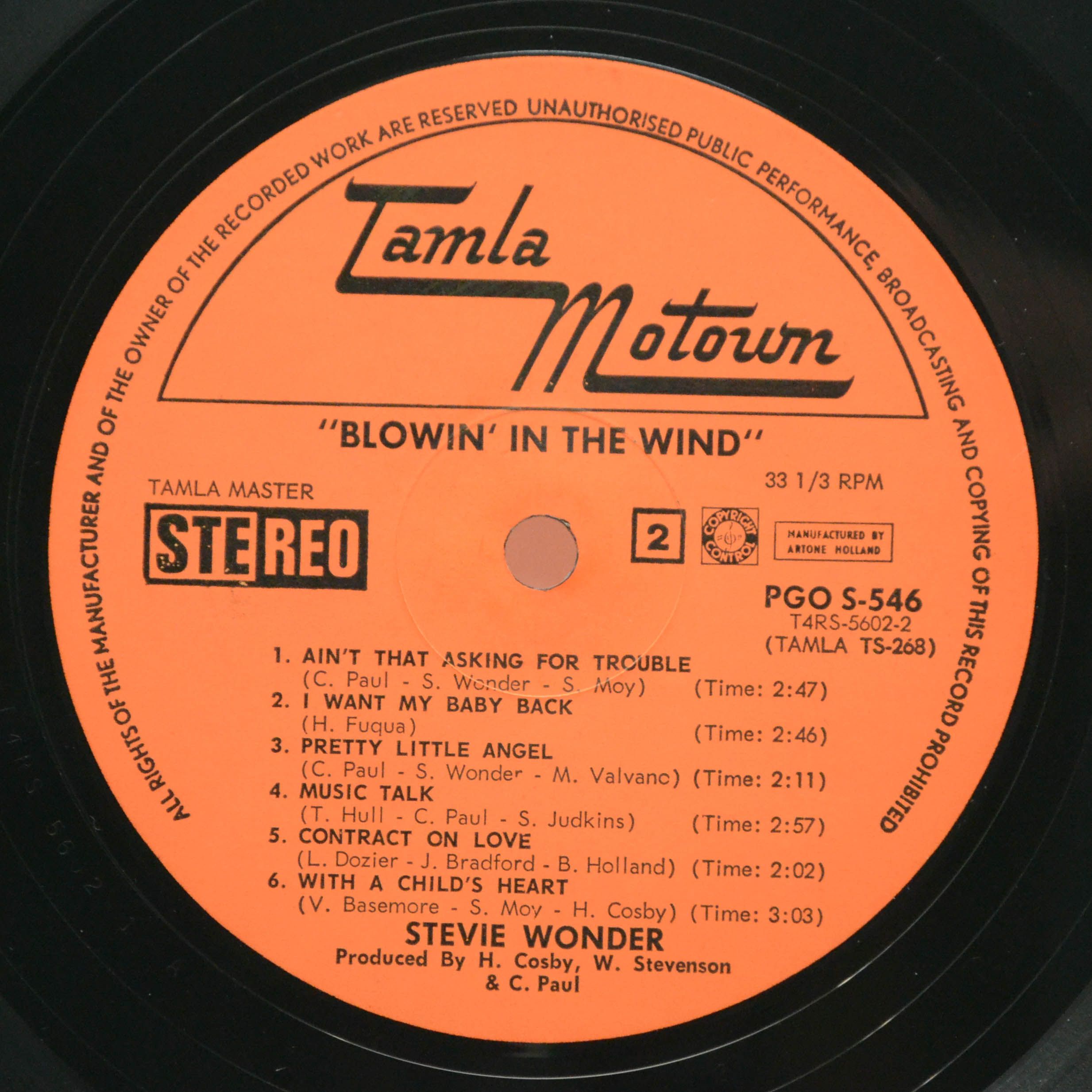 Stevie Wonder — Blowin' In The Wind, 1966