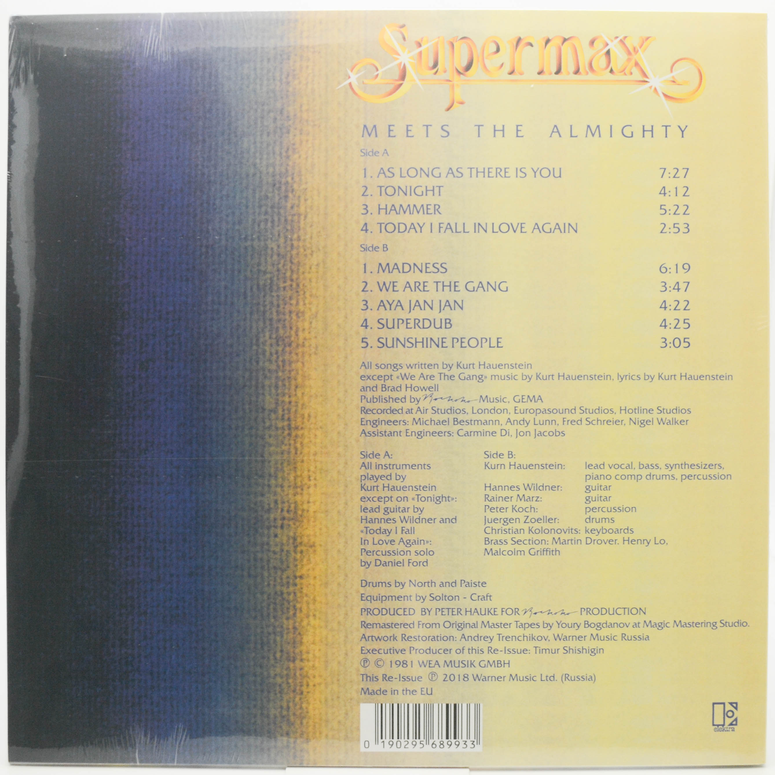 Supermax — Meets The Almighty, 1981