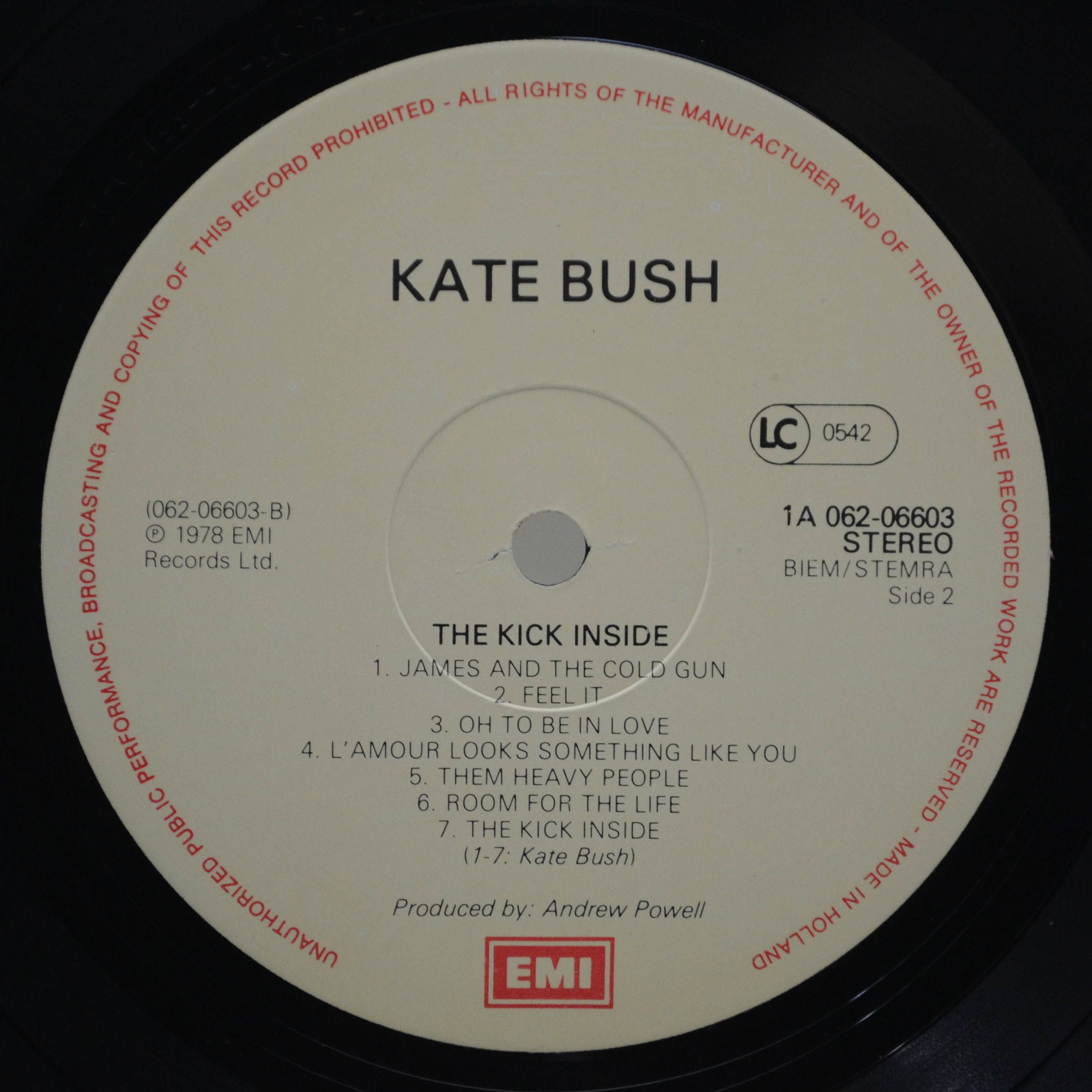 Kate Bush — The Kick Inside, 1978