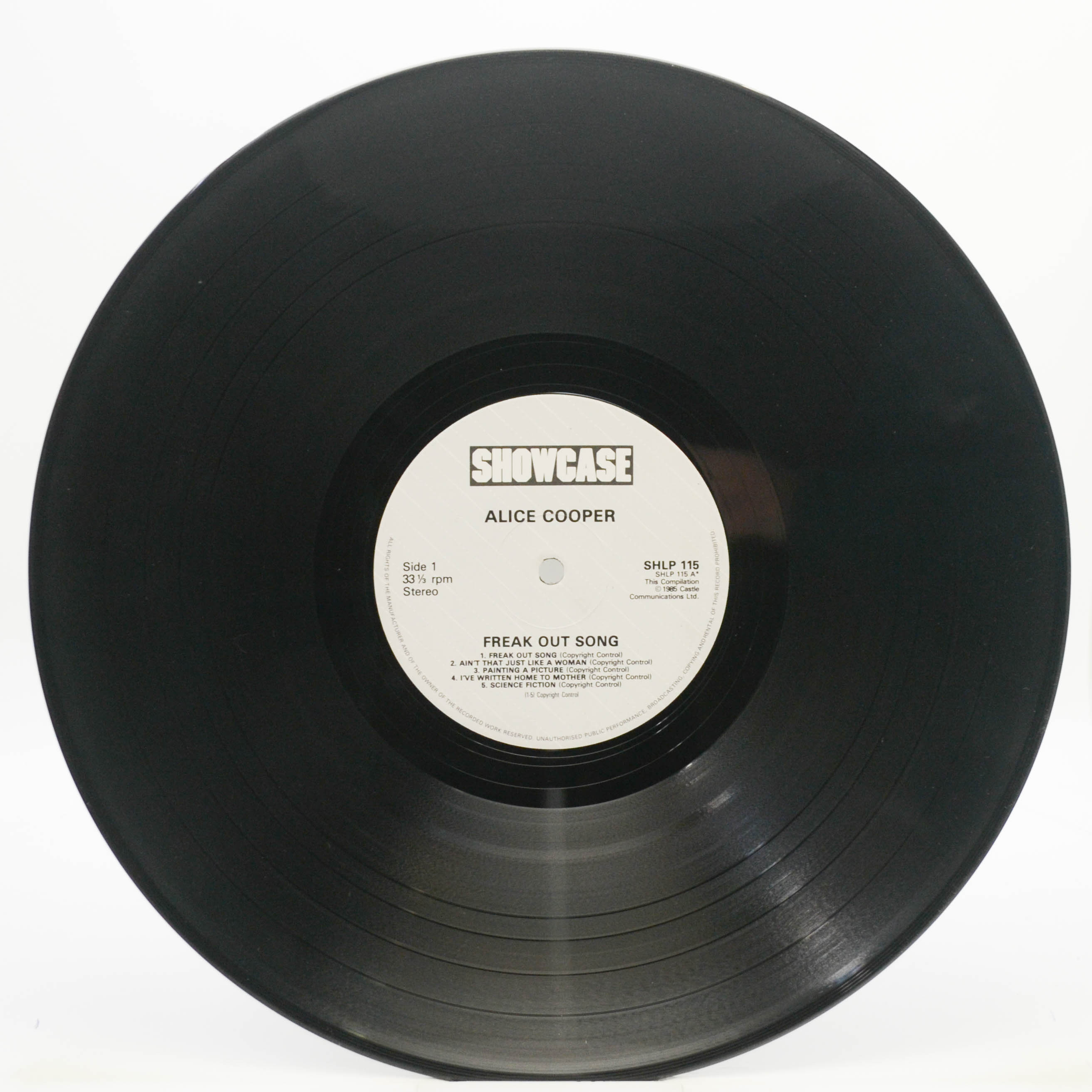 Alice Cooper — Freak Out Song (UK), 1985