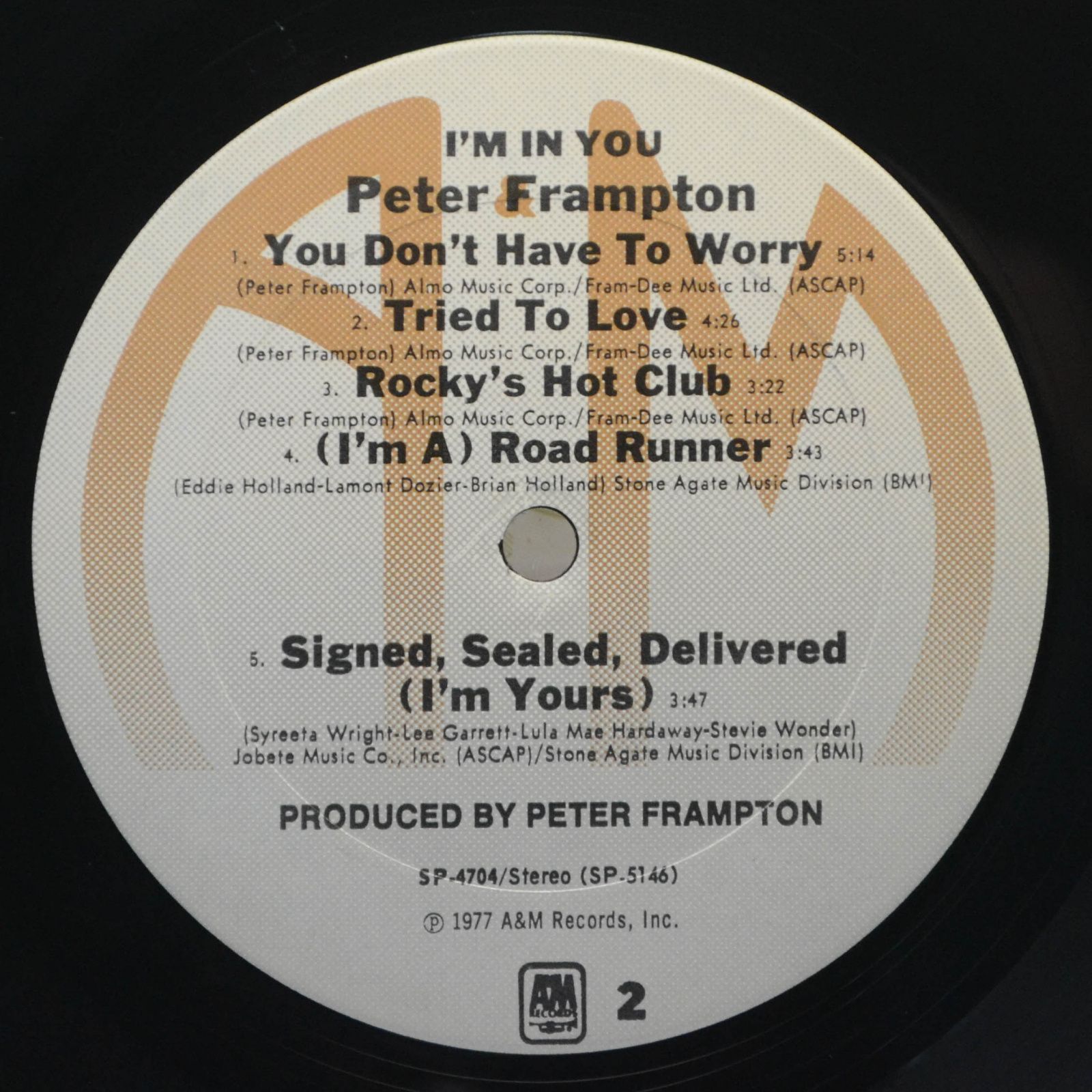 Peter Frampton — I'm In You, 1977