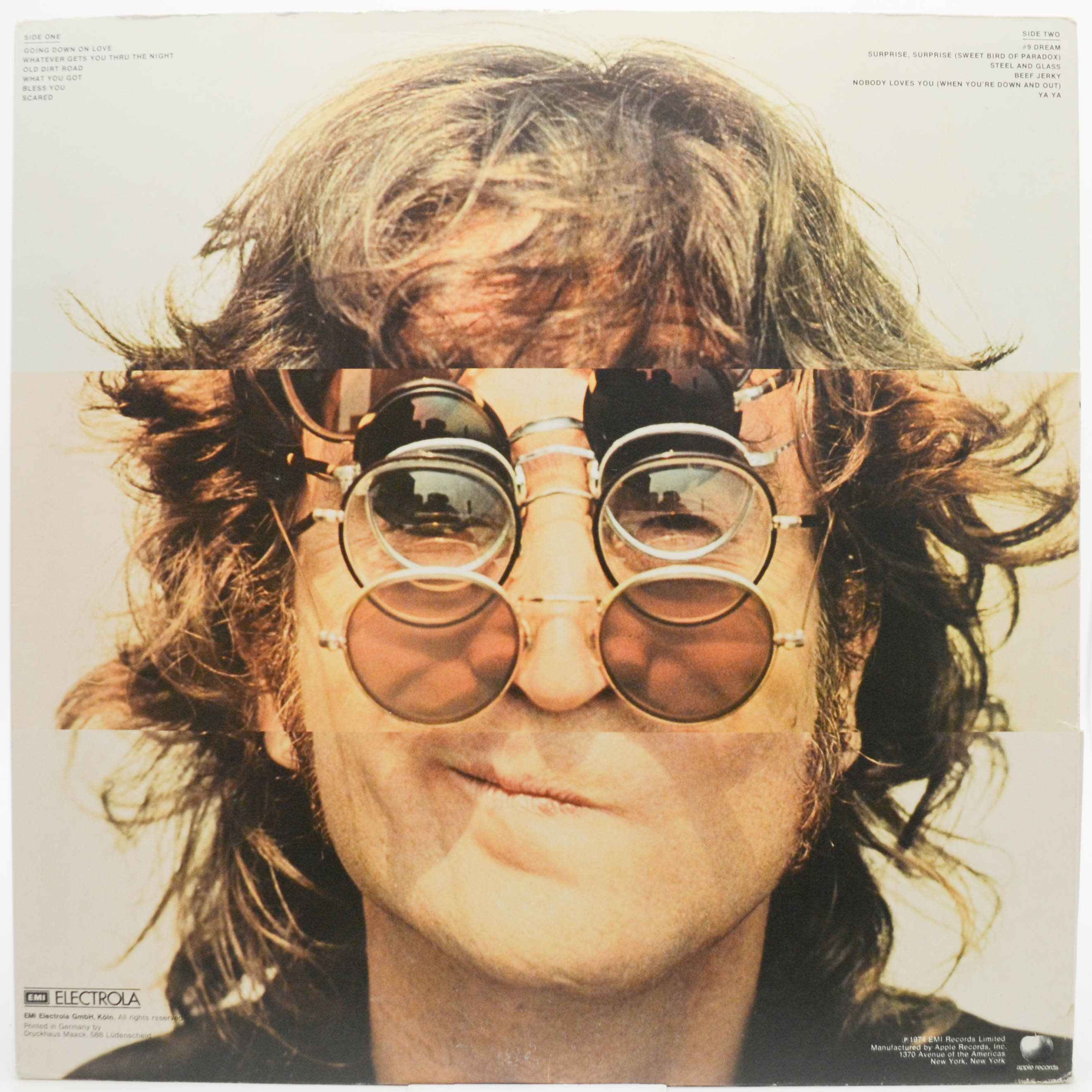 John Lennon — Walls And Bridges (booklet), 1976