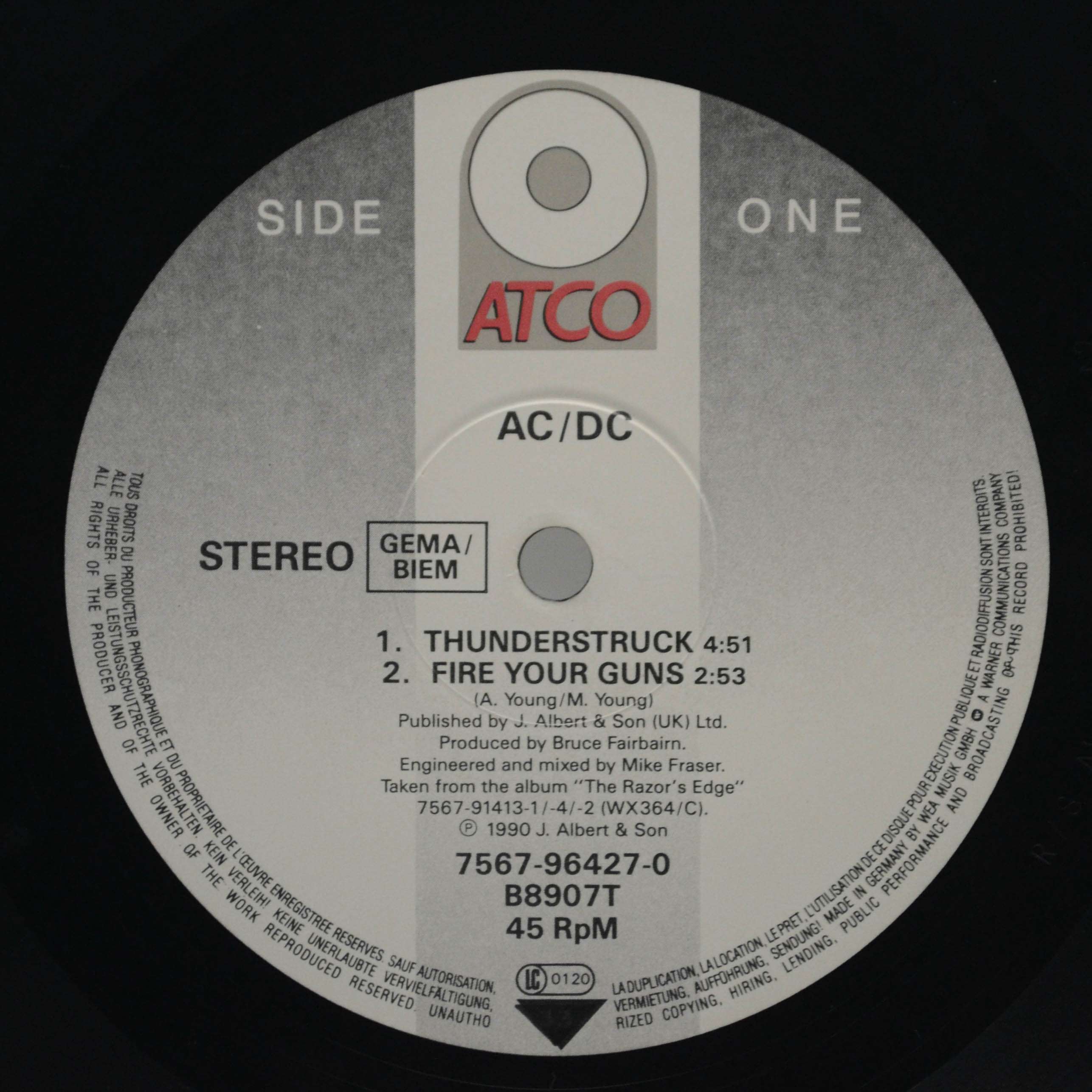 AC/DC — The Razors Edge, 1990