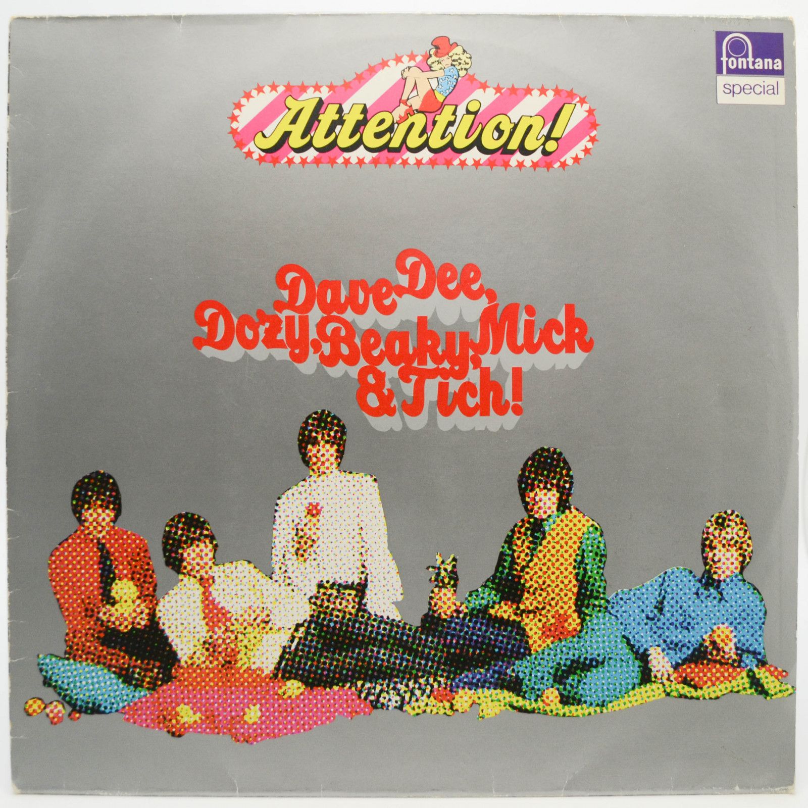Dave Dee, Dozy, Beaky, Mick & Tich — Attention! Dave Dee, Dozy, Beaky, Mick & Tich, 1973
