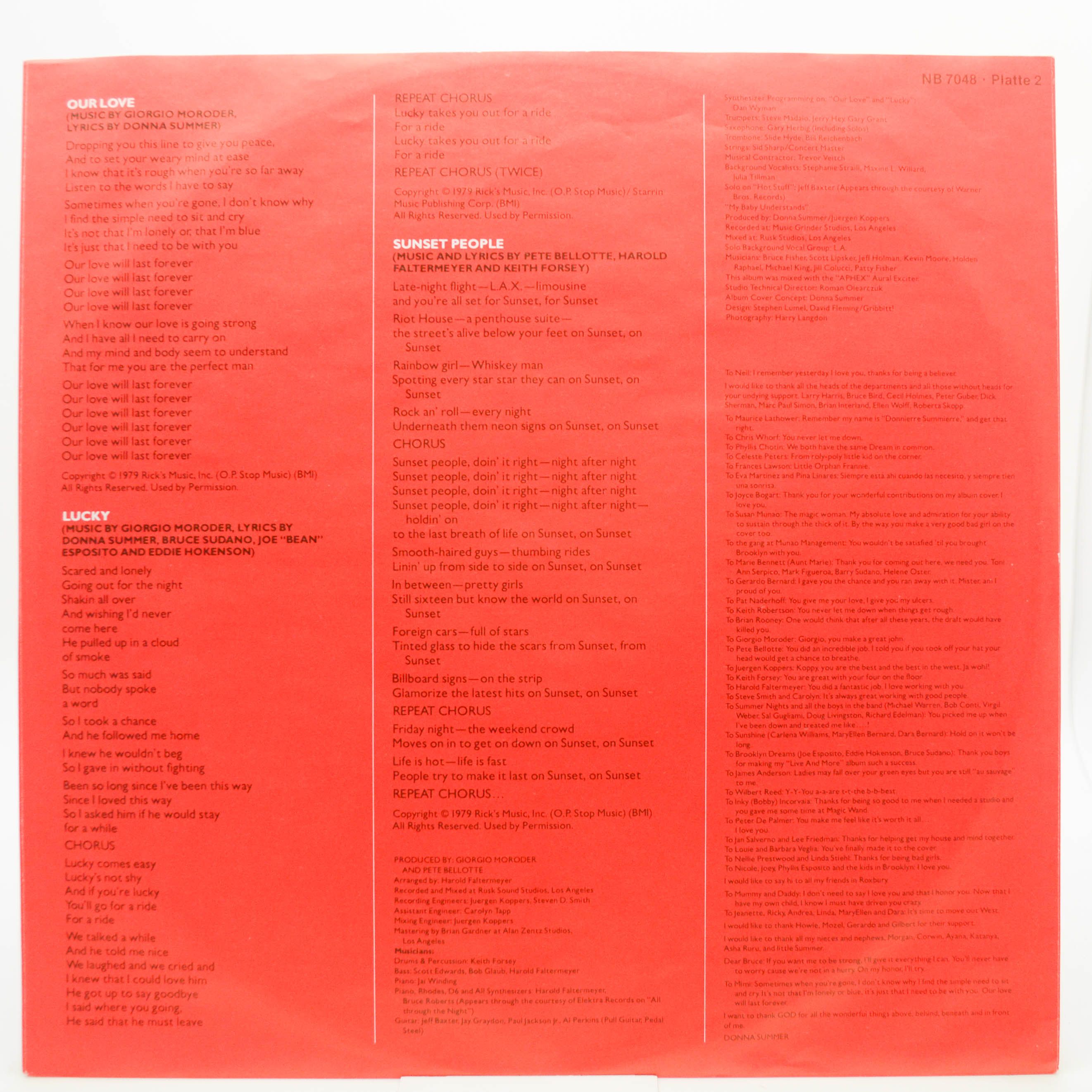 Donna Summer — Bad Girls (2LP), 1979