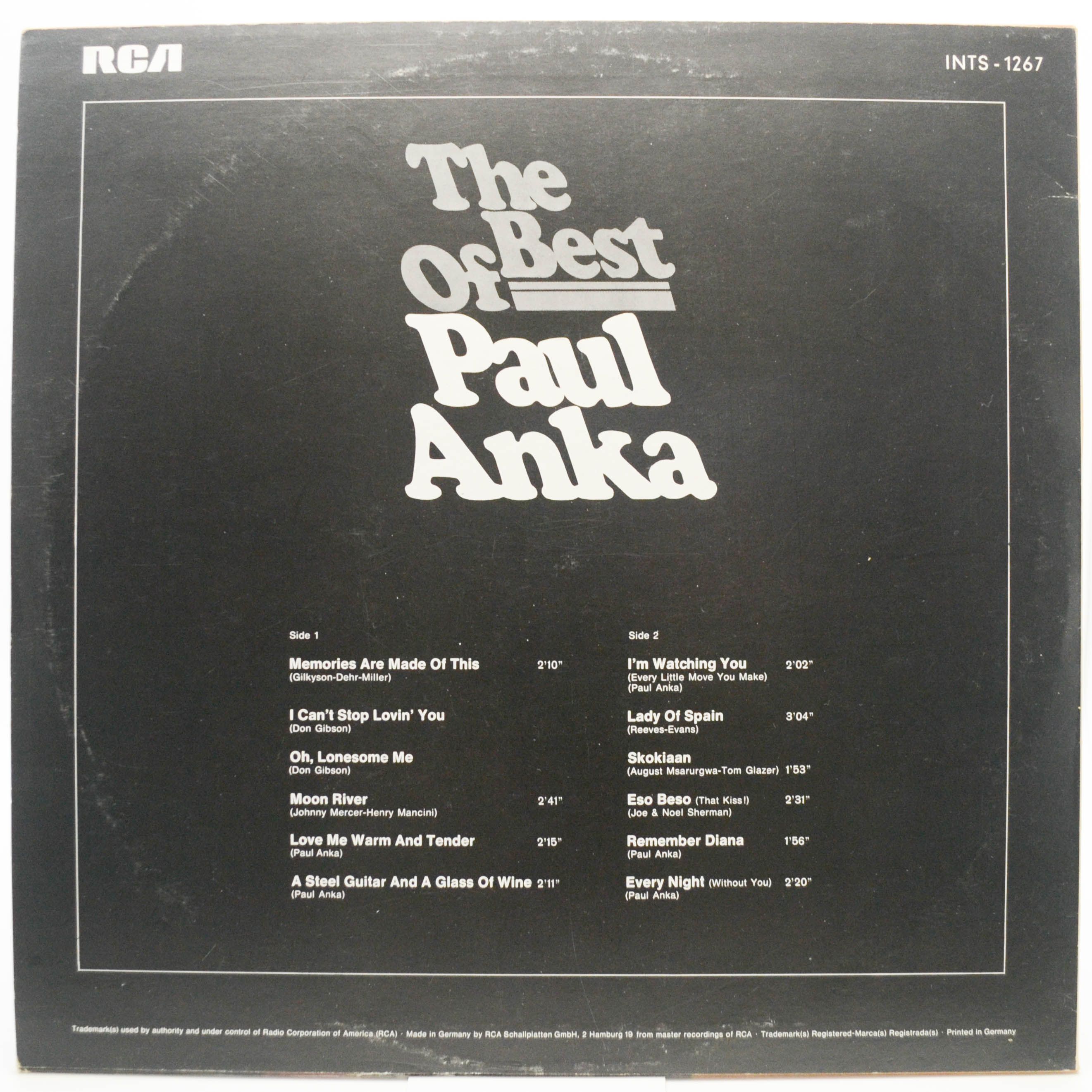 Paul Anka — The Best Of Paul Anka, 1976