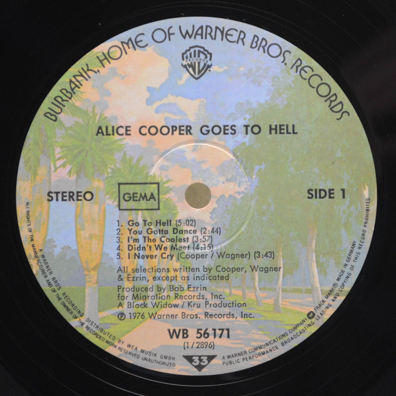 Alice Cooper — Goes To Hell, 1976