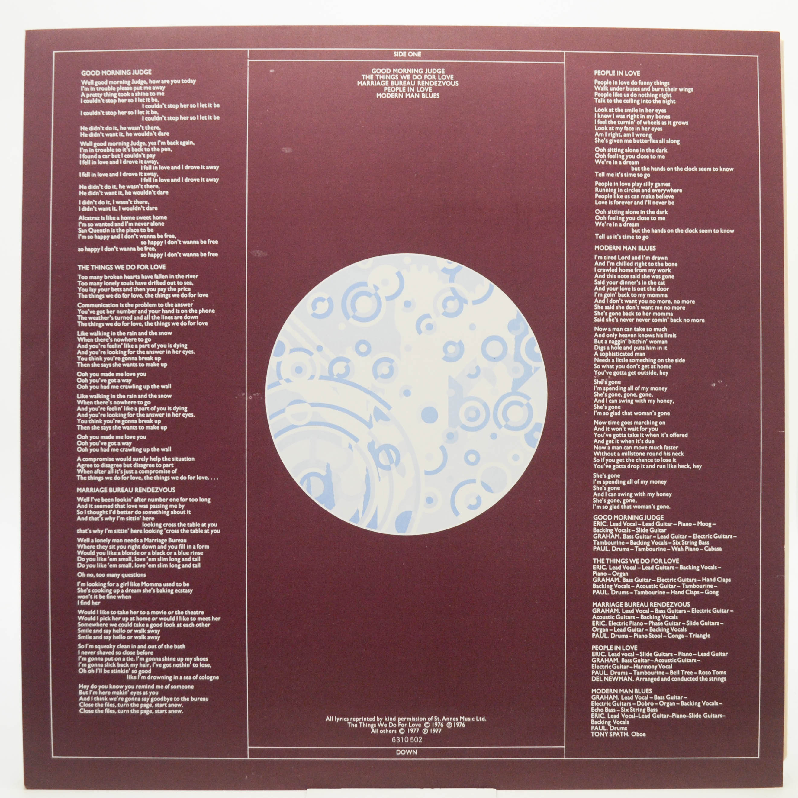 10cc — Deceptive Bends, 1977