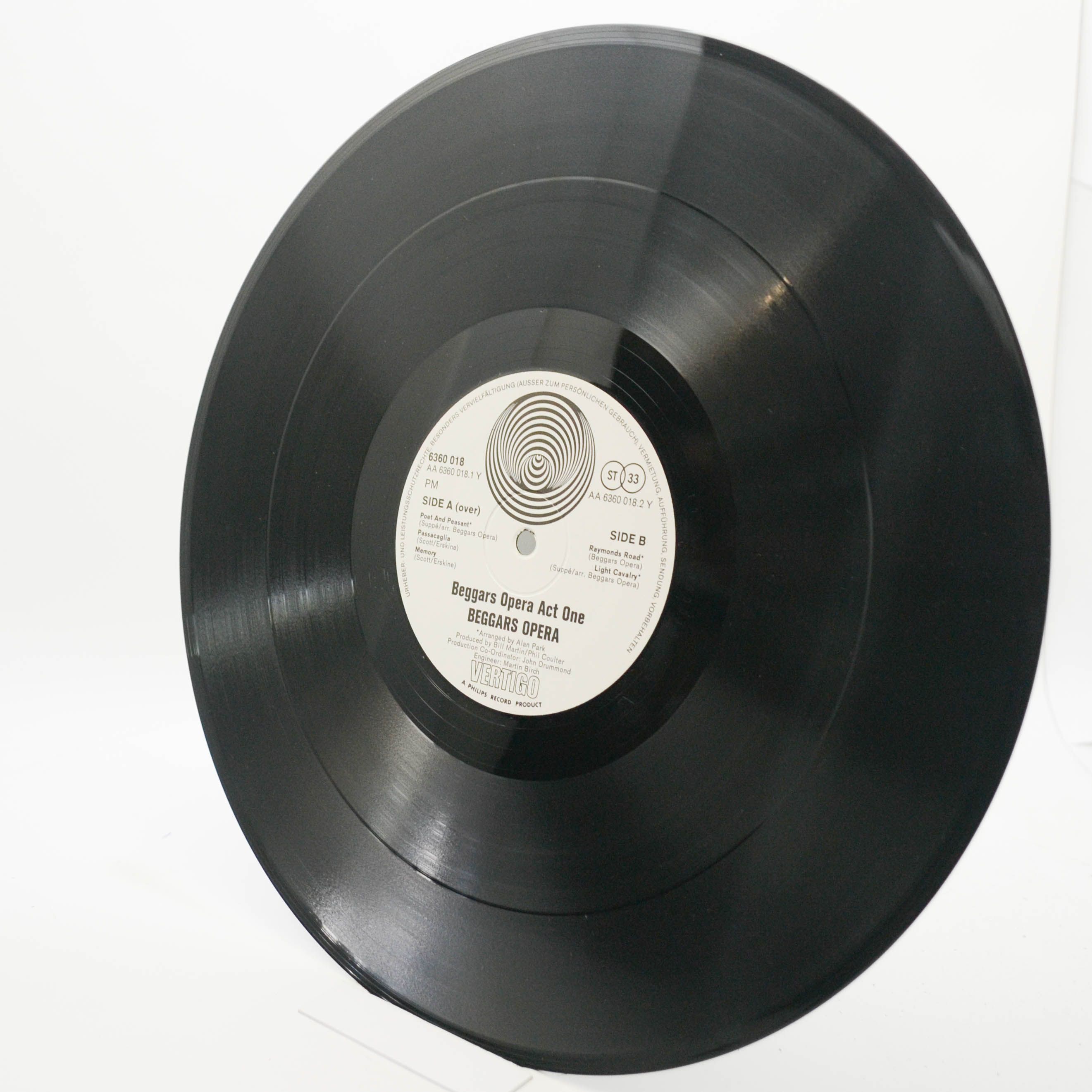 Beggar's Opera — Act One (Vertigo Swirl), 1970