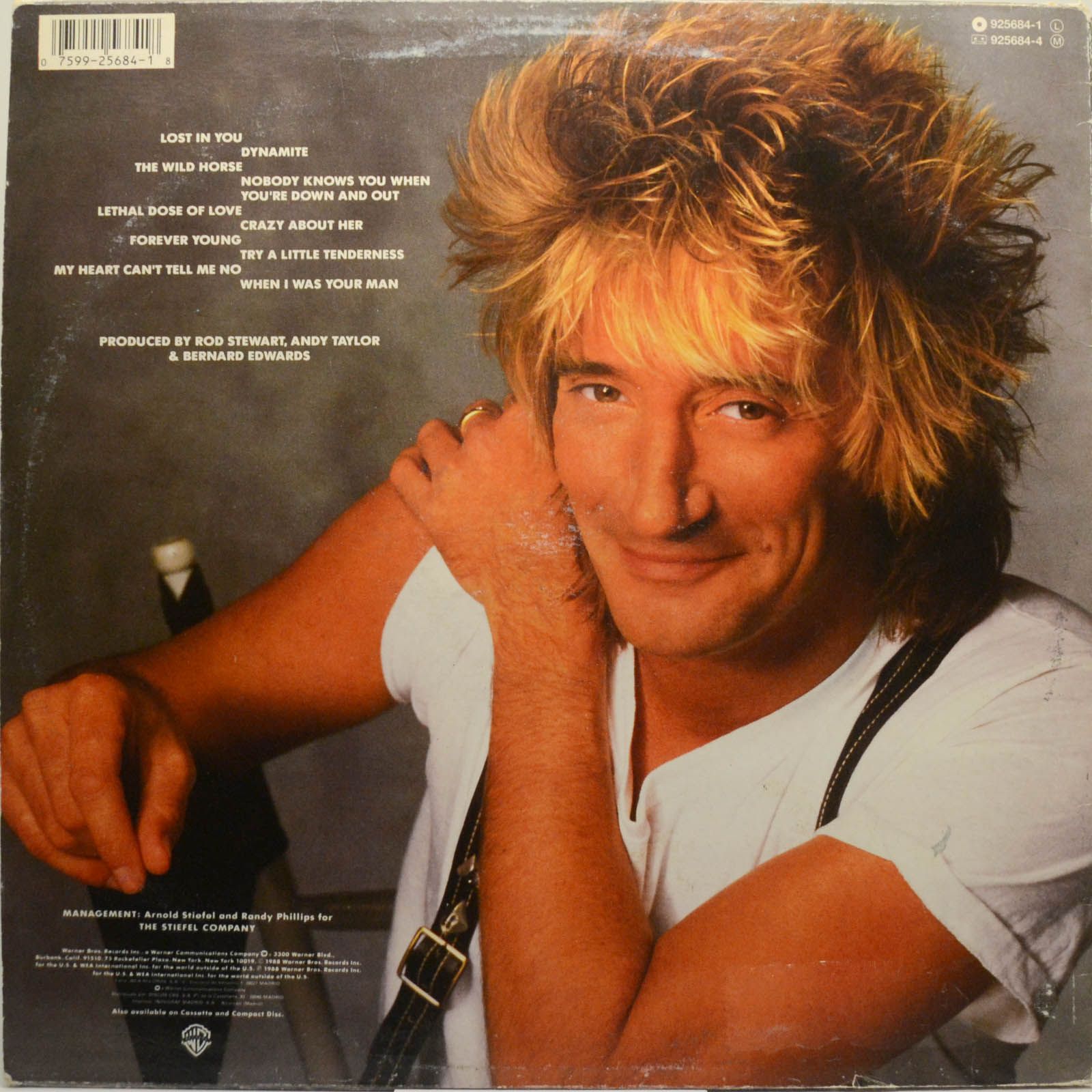 Rod Stewart — Out Of Order, 1988