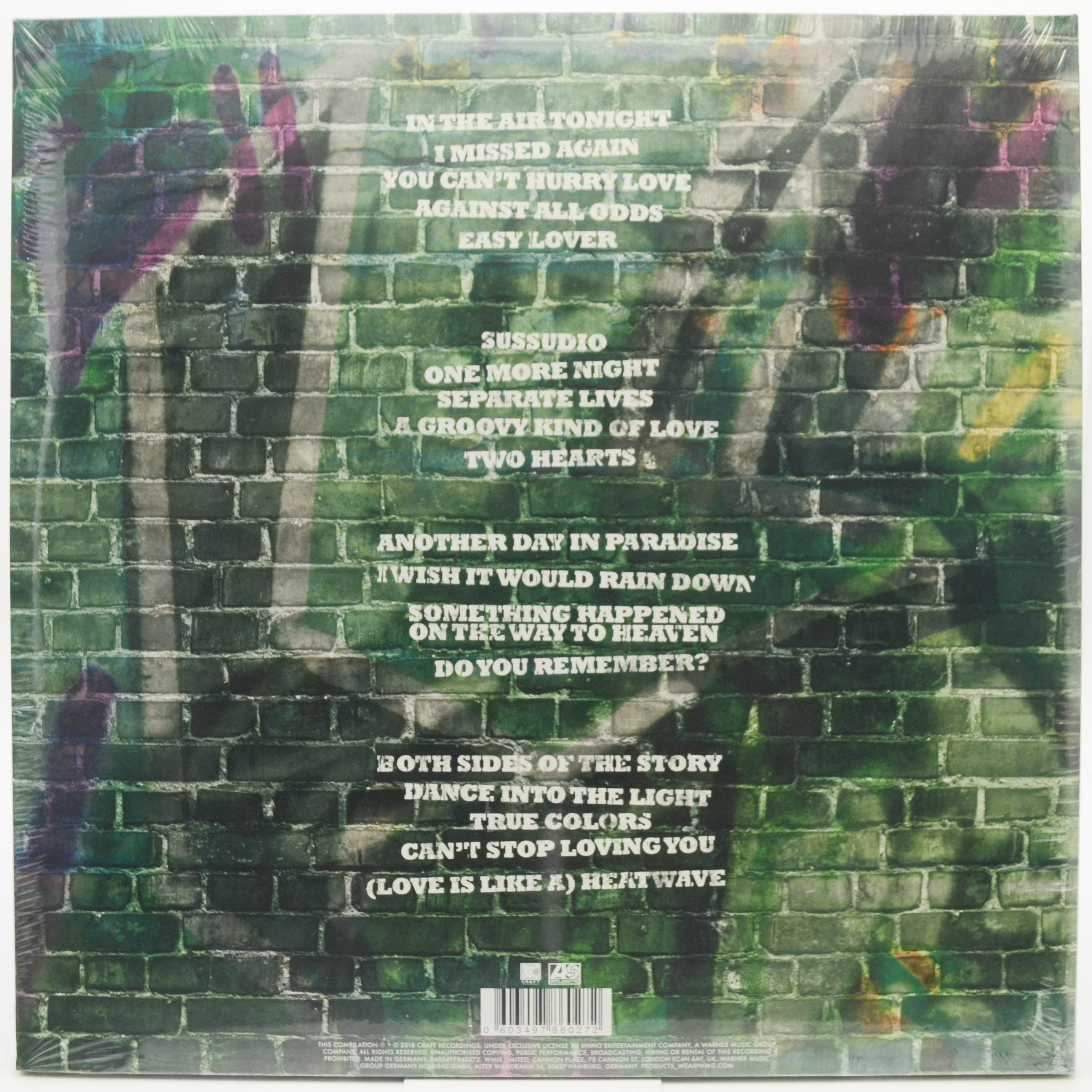 Phil Collins — The Singles (2LP), 2016