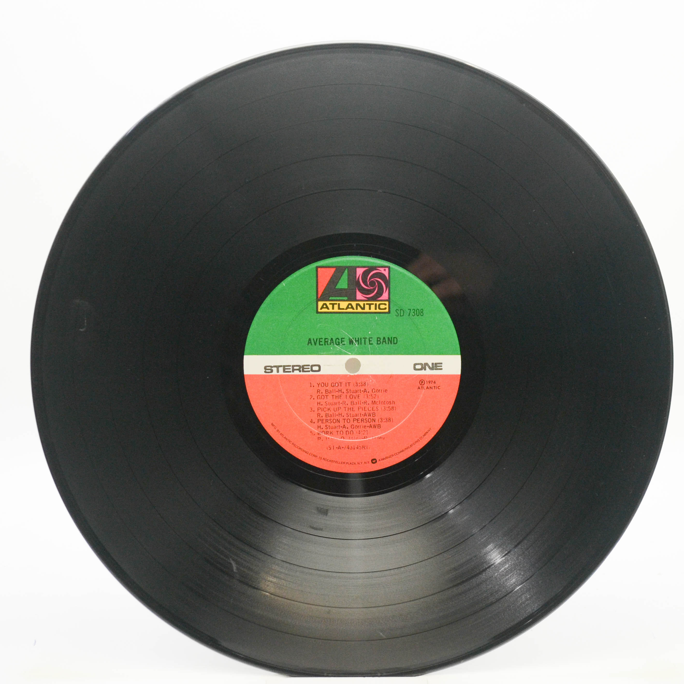 Виниловая пластинка Average White Band — AWB (USA), 1974