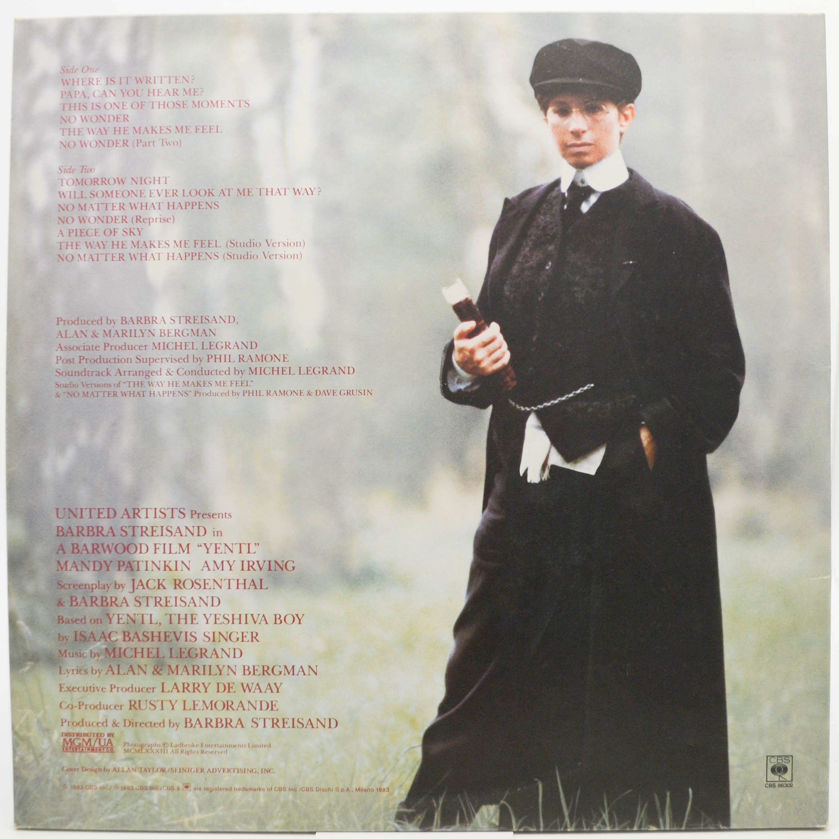 Barbra Streisand — Yentl (Original Motion Picture Soundtrack), 1983