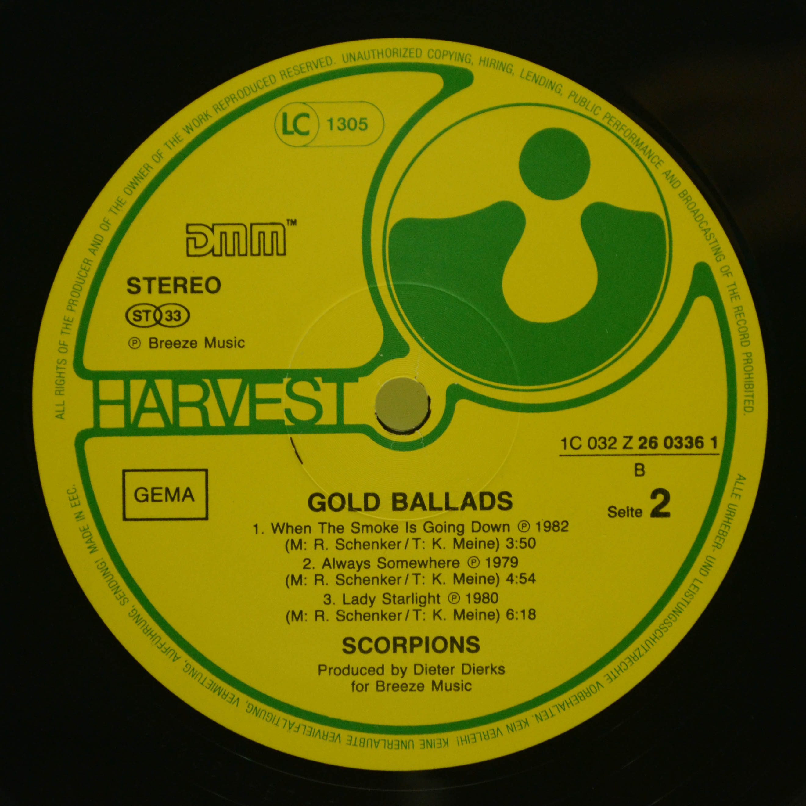 Scorpions — Gold Ballads, 1984