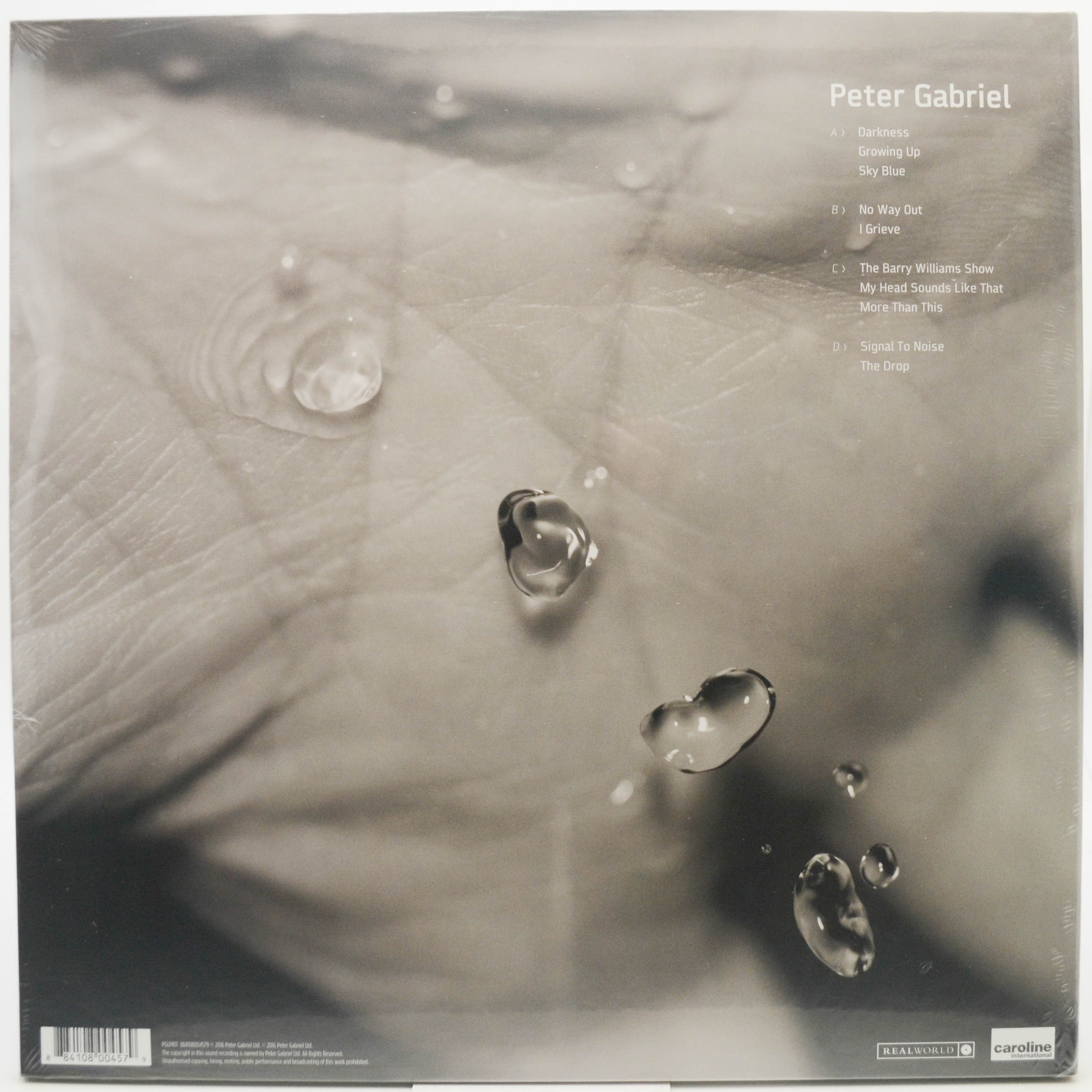Peter Gabriel — Up (2LP), 2002
