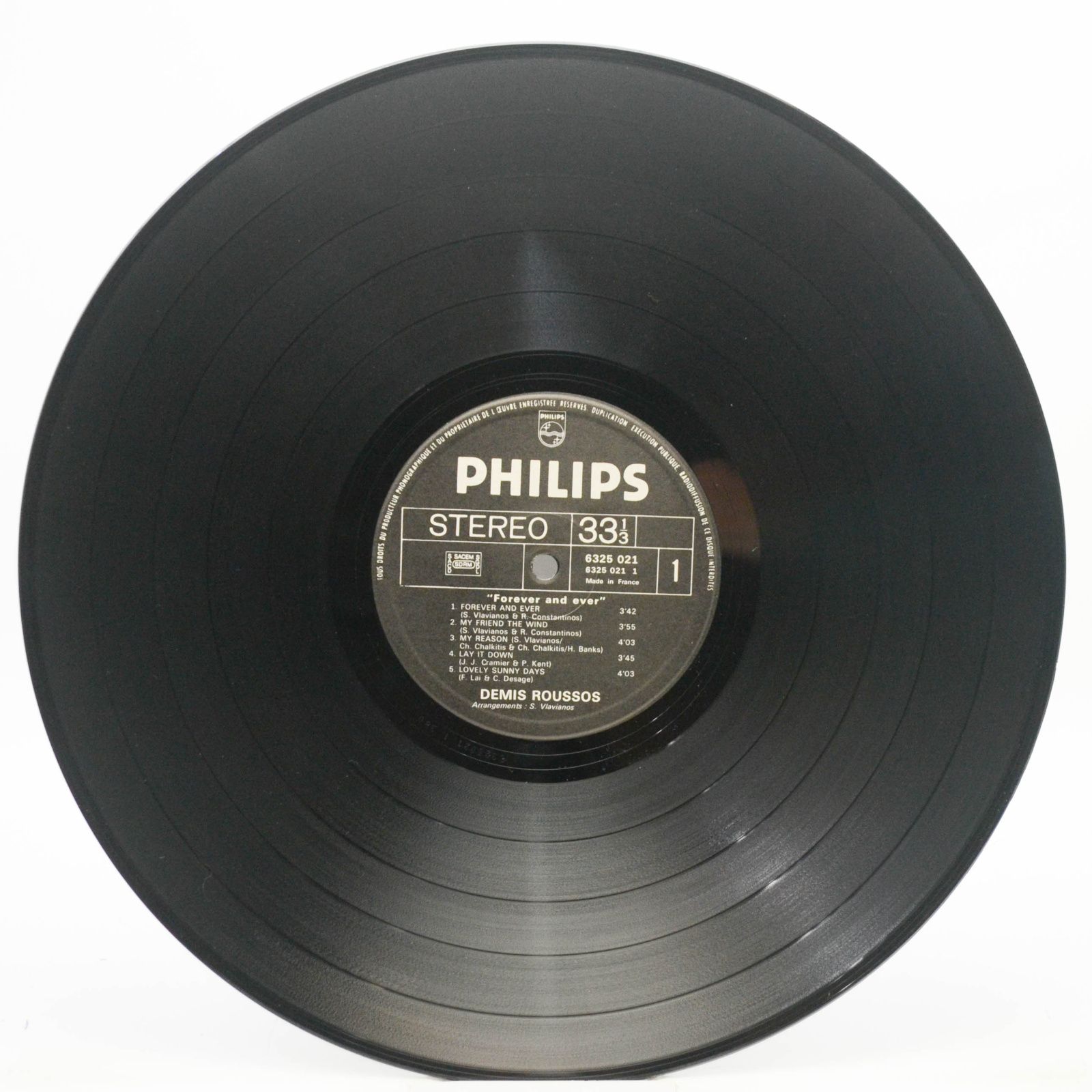 Démis Roussos — Forever And Ever (France), 1973