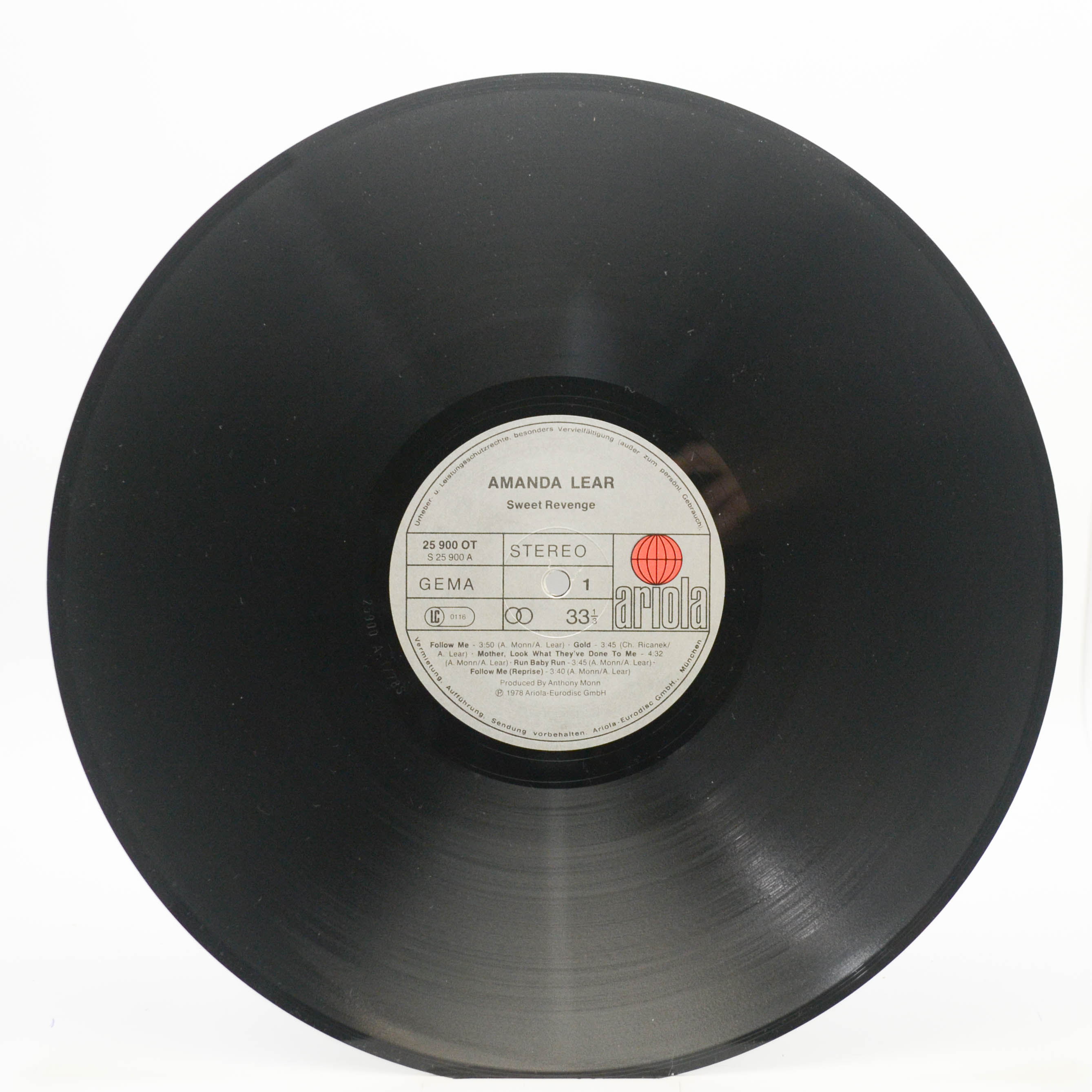 Amanda Lear — Sweet Revenge (poster), 1978