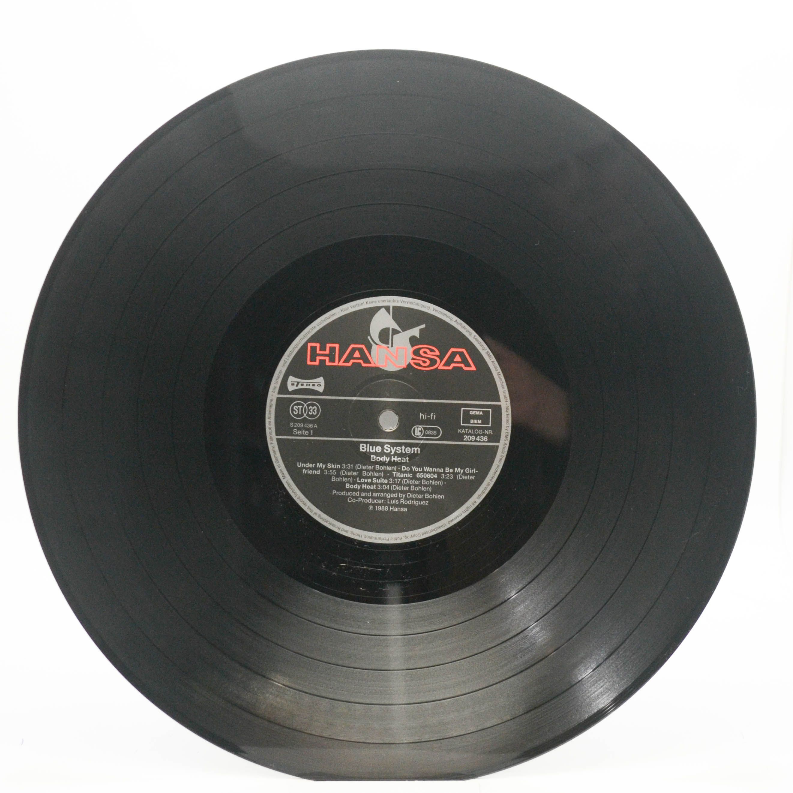 Blue System — Body Heat, 1988