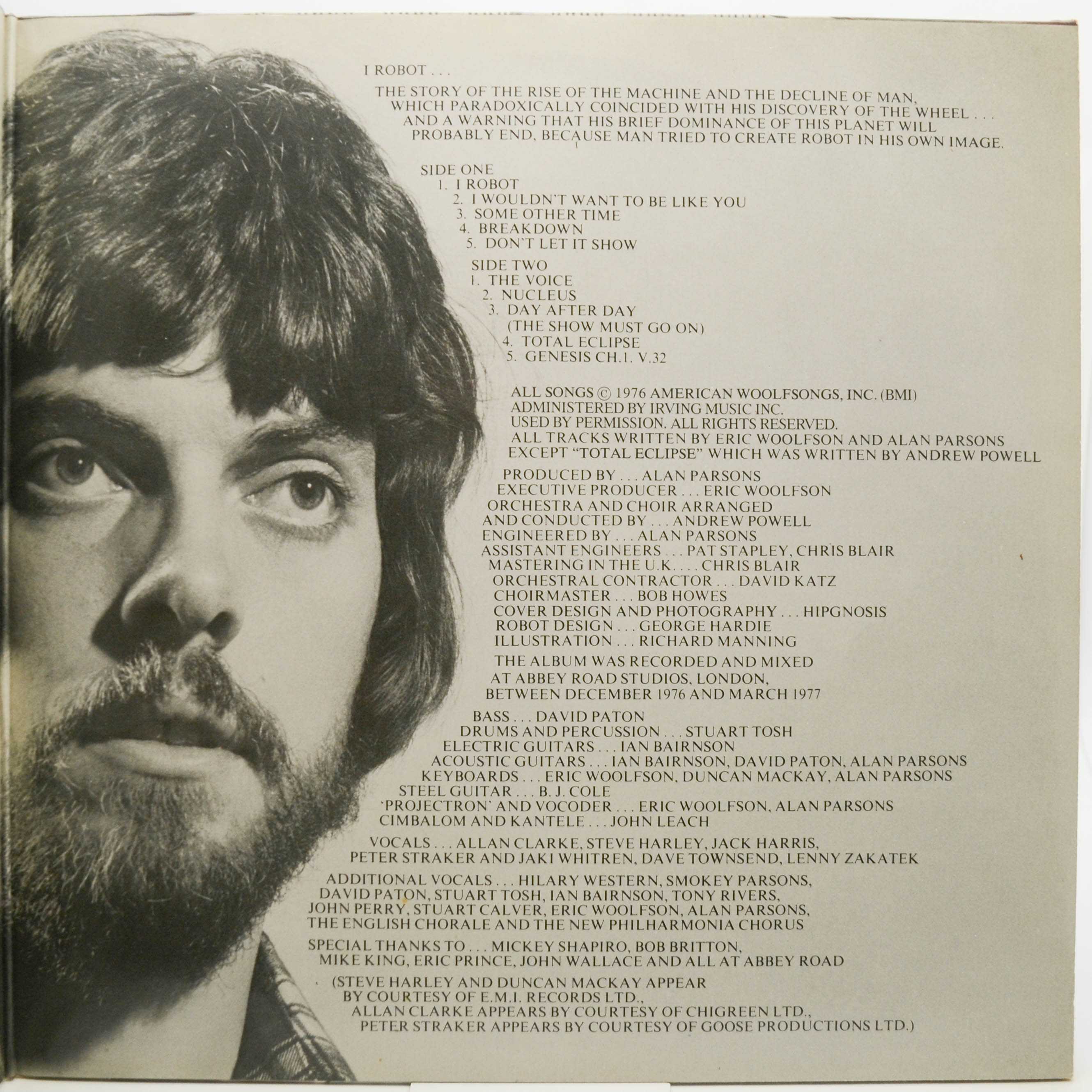 Alan Parsons Project — I Robot, 1977